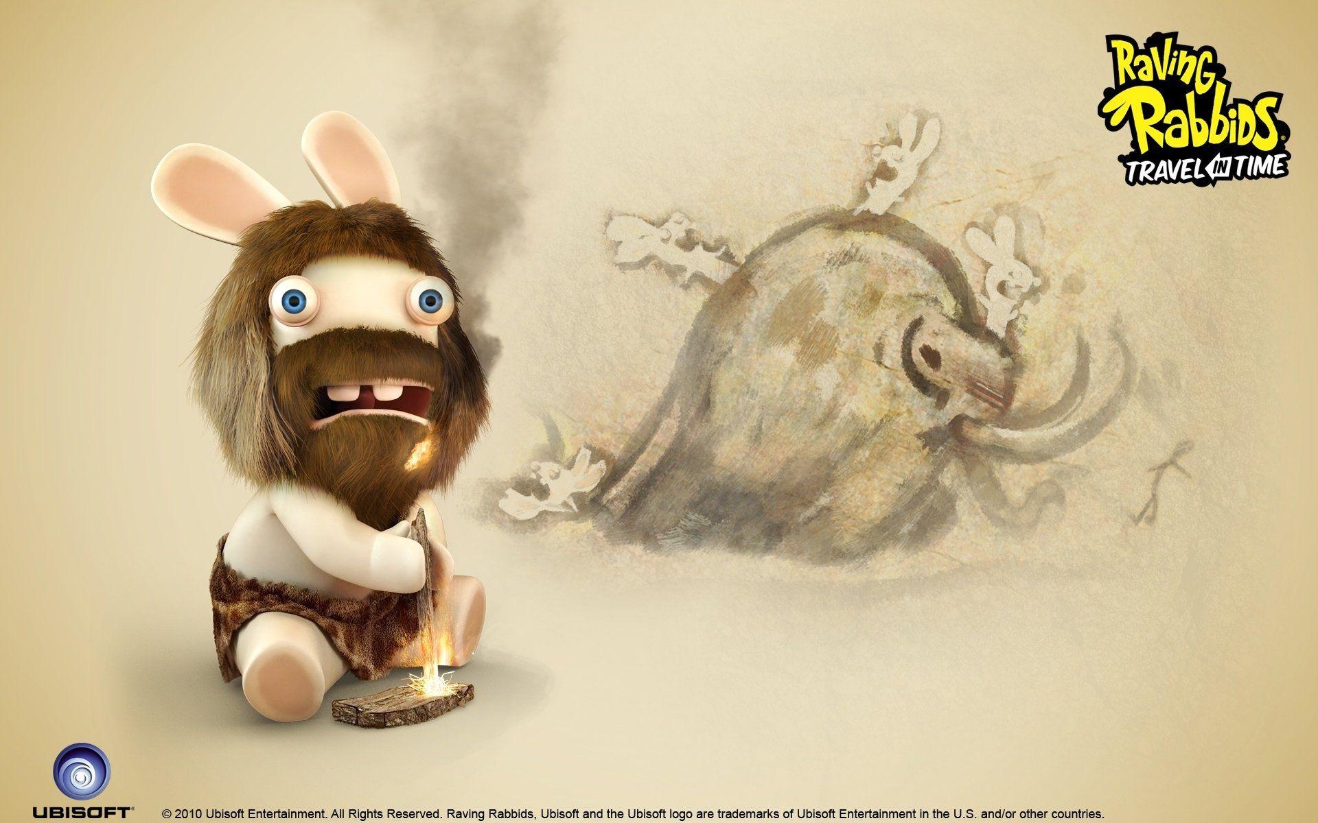 Raving Rabbids: Travel In Time HD Wallpaper. Background