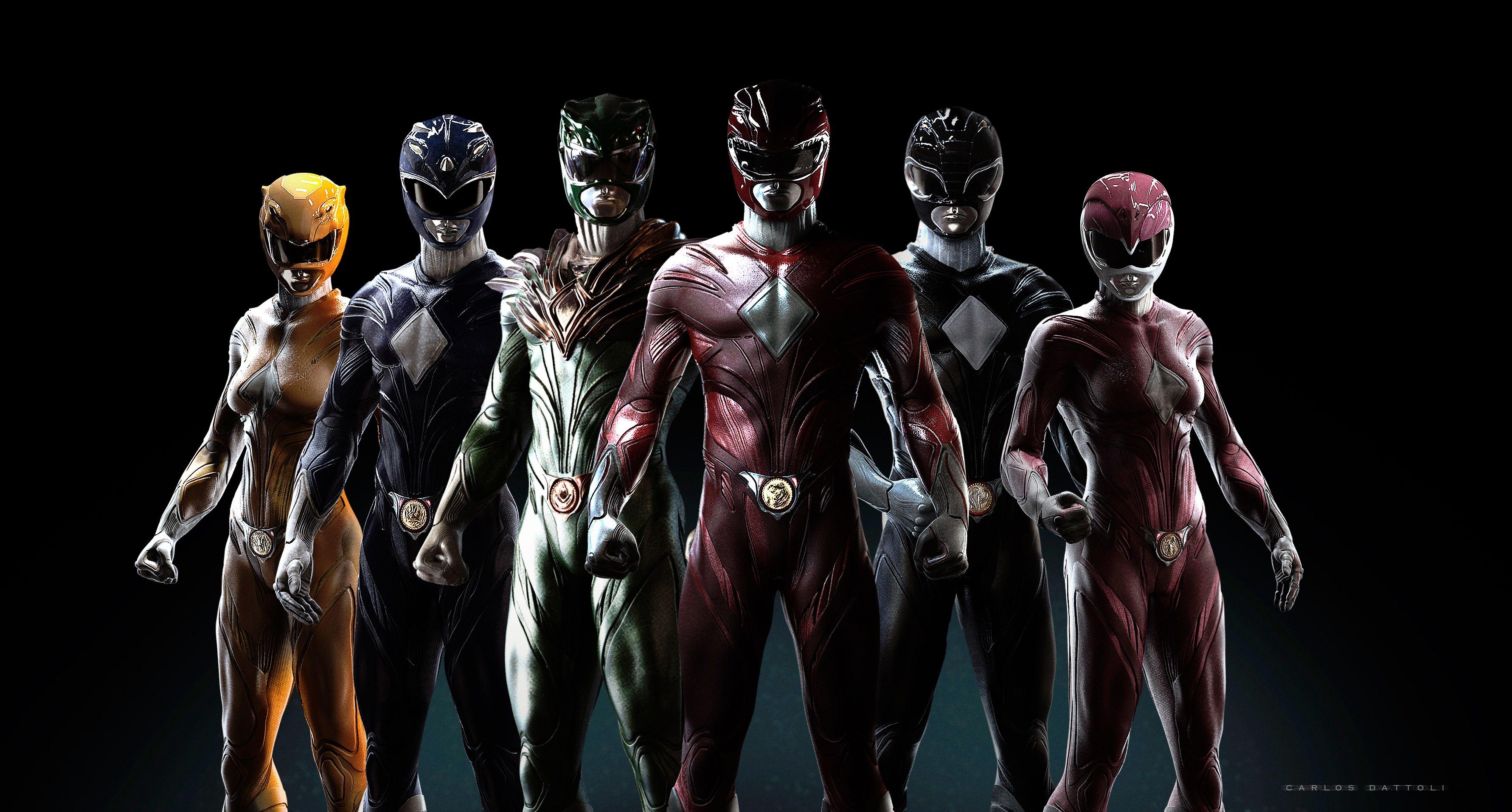 Wallpaper Power Rangers, 4K, Movies