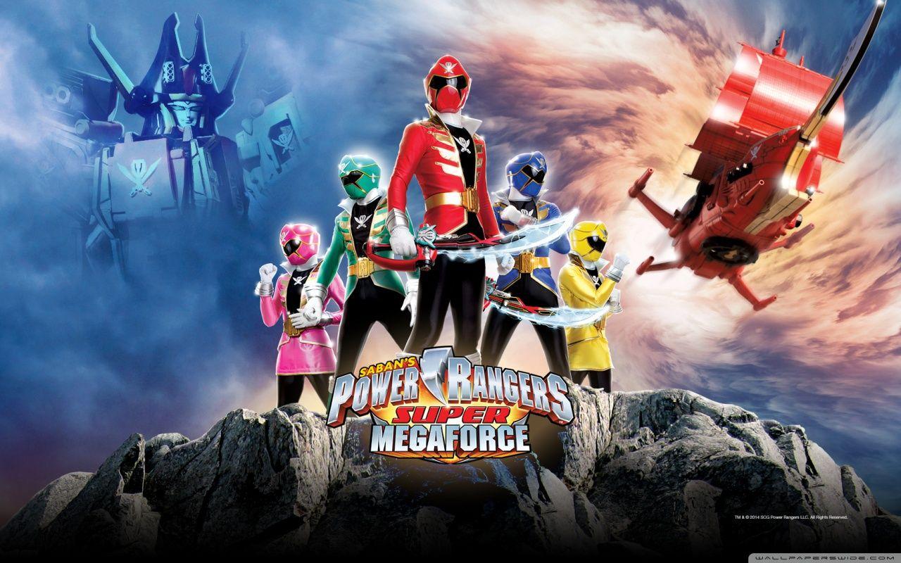 Saban's Power Rangers Super Megaforce HD desktop wallpaper