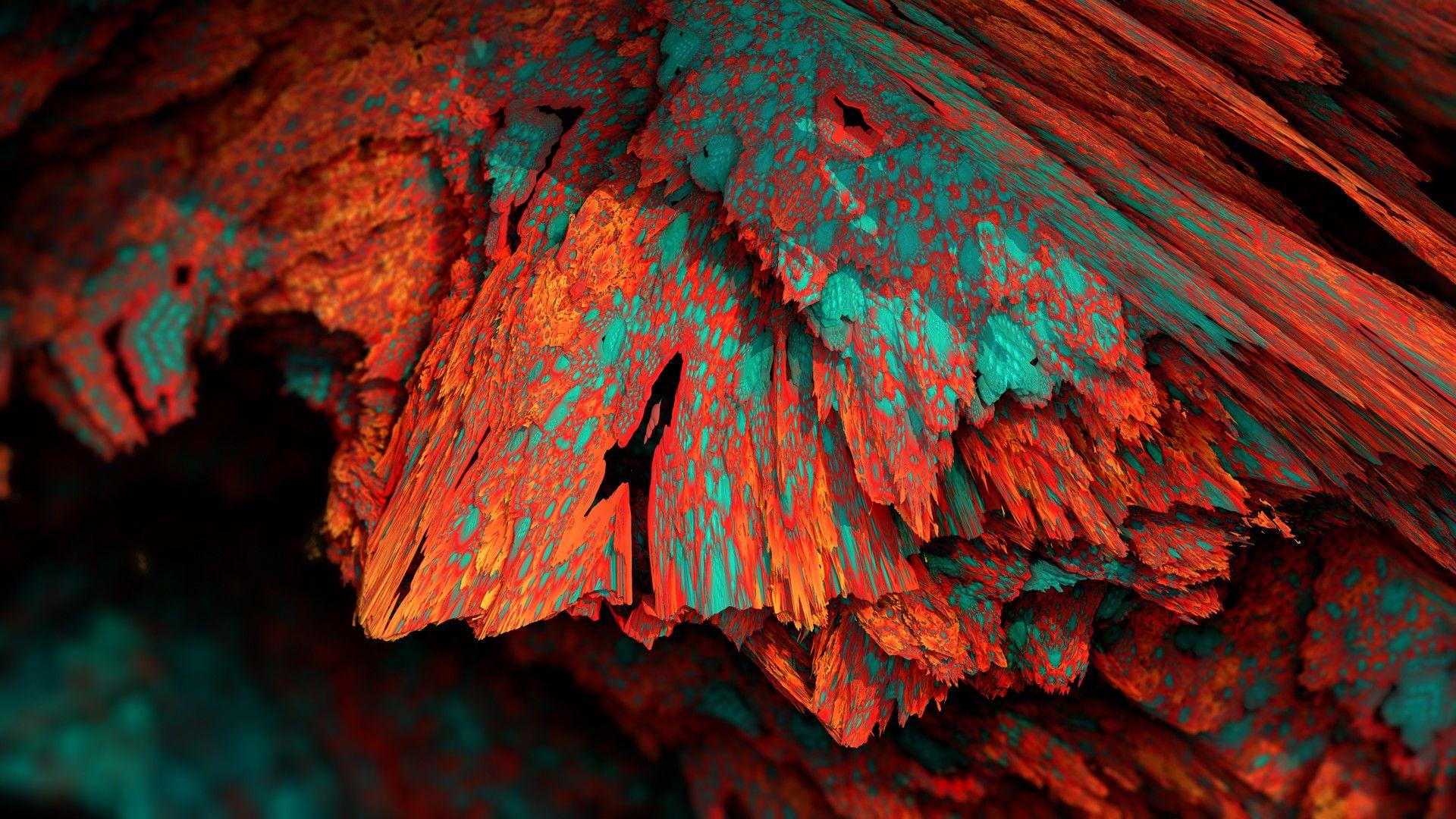 Procedural Minerals, #mineral, #colorful, #abstract, #digital art