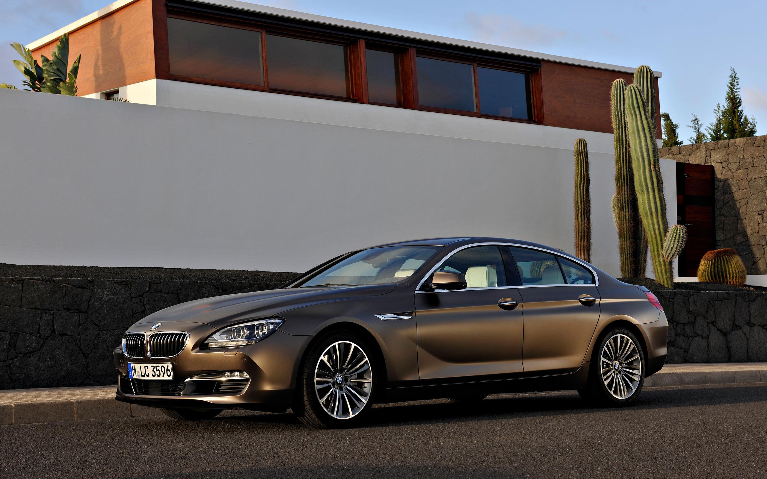 BMW 6 Series Gran Coupe On Road Wallpaper