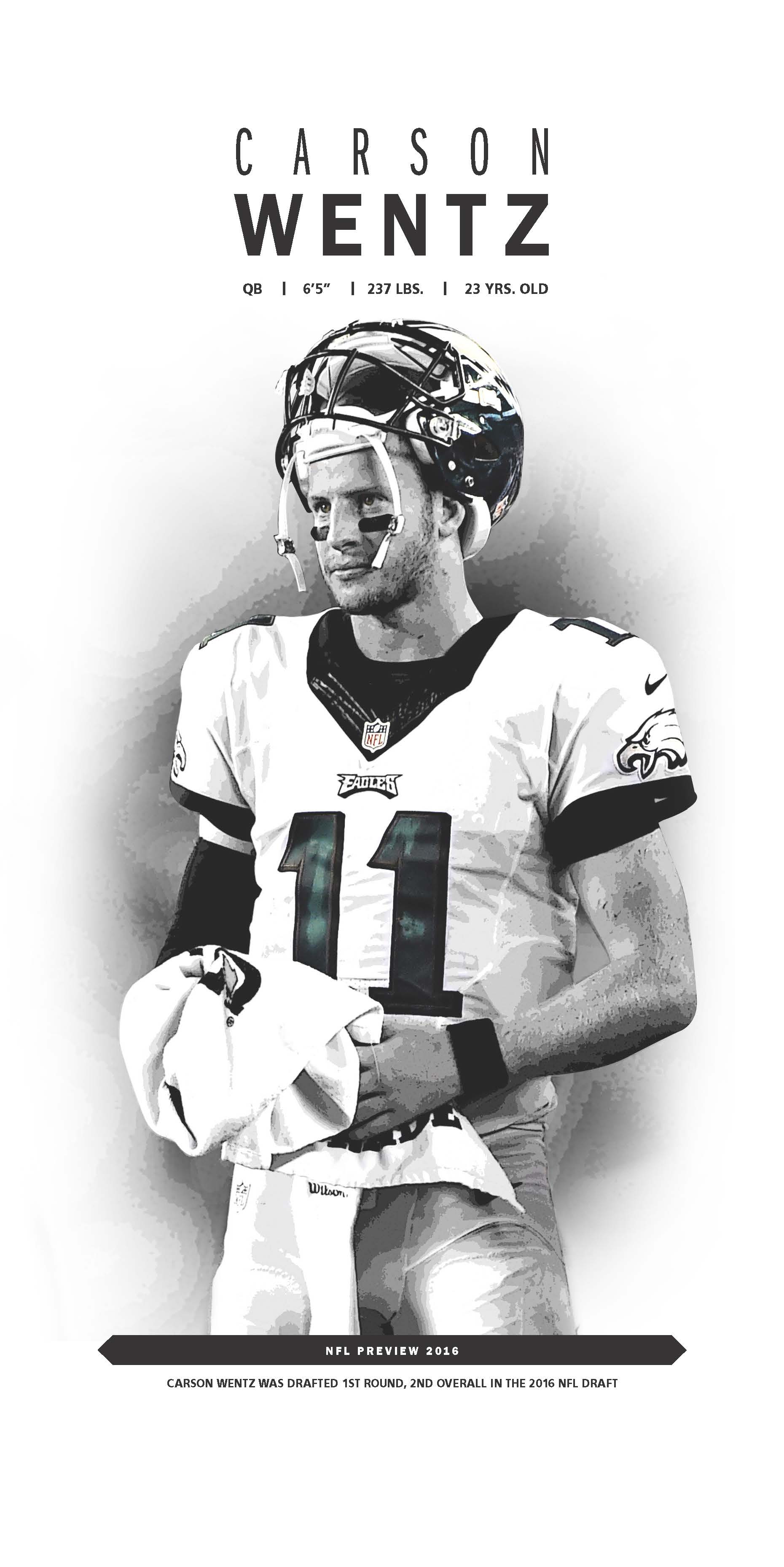 Carson Wentz cover for the Courier Post.. Pinteres