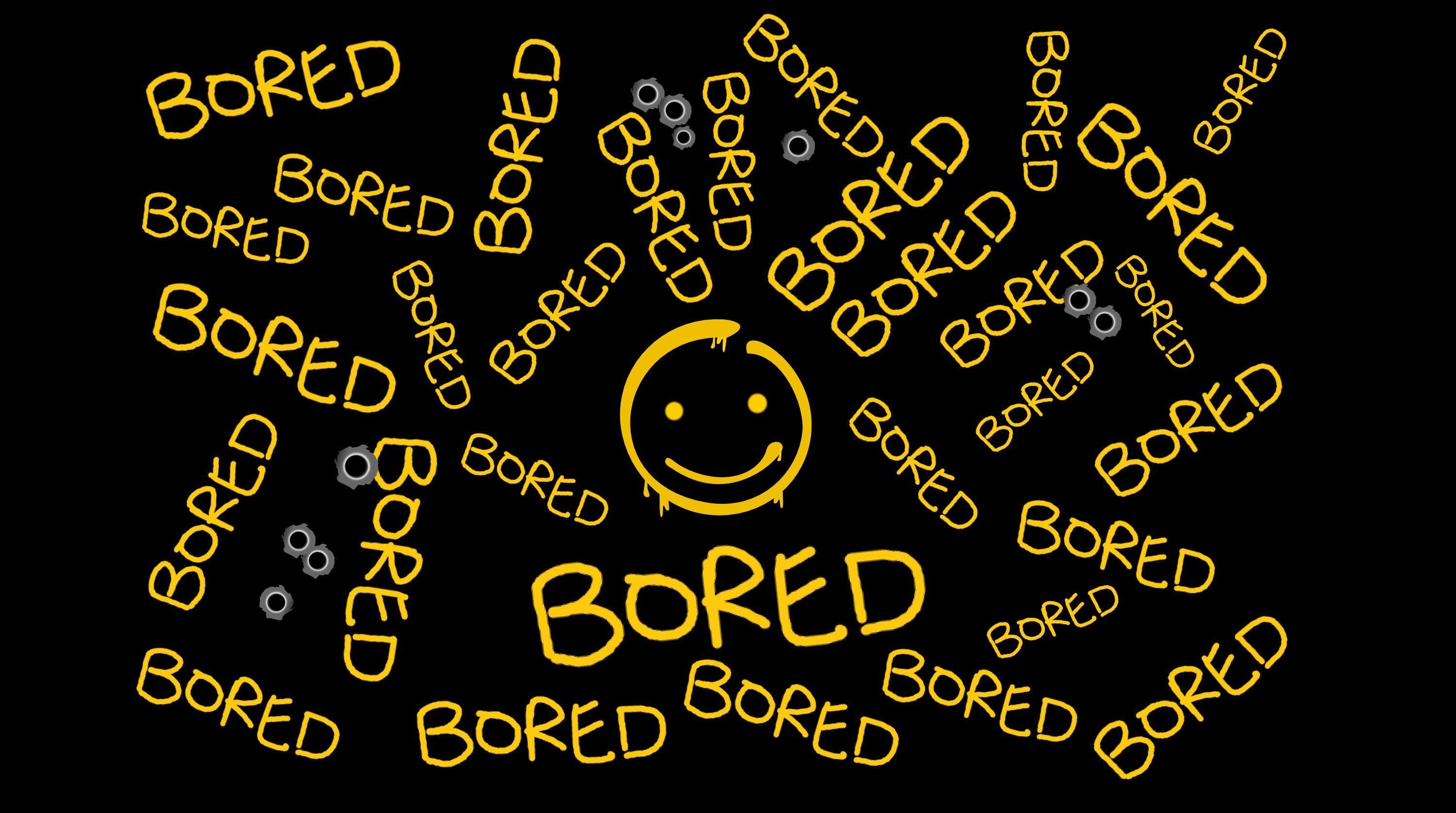 Bored Typography. Typography HD 4k Wallpaper