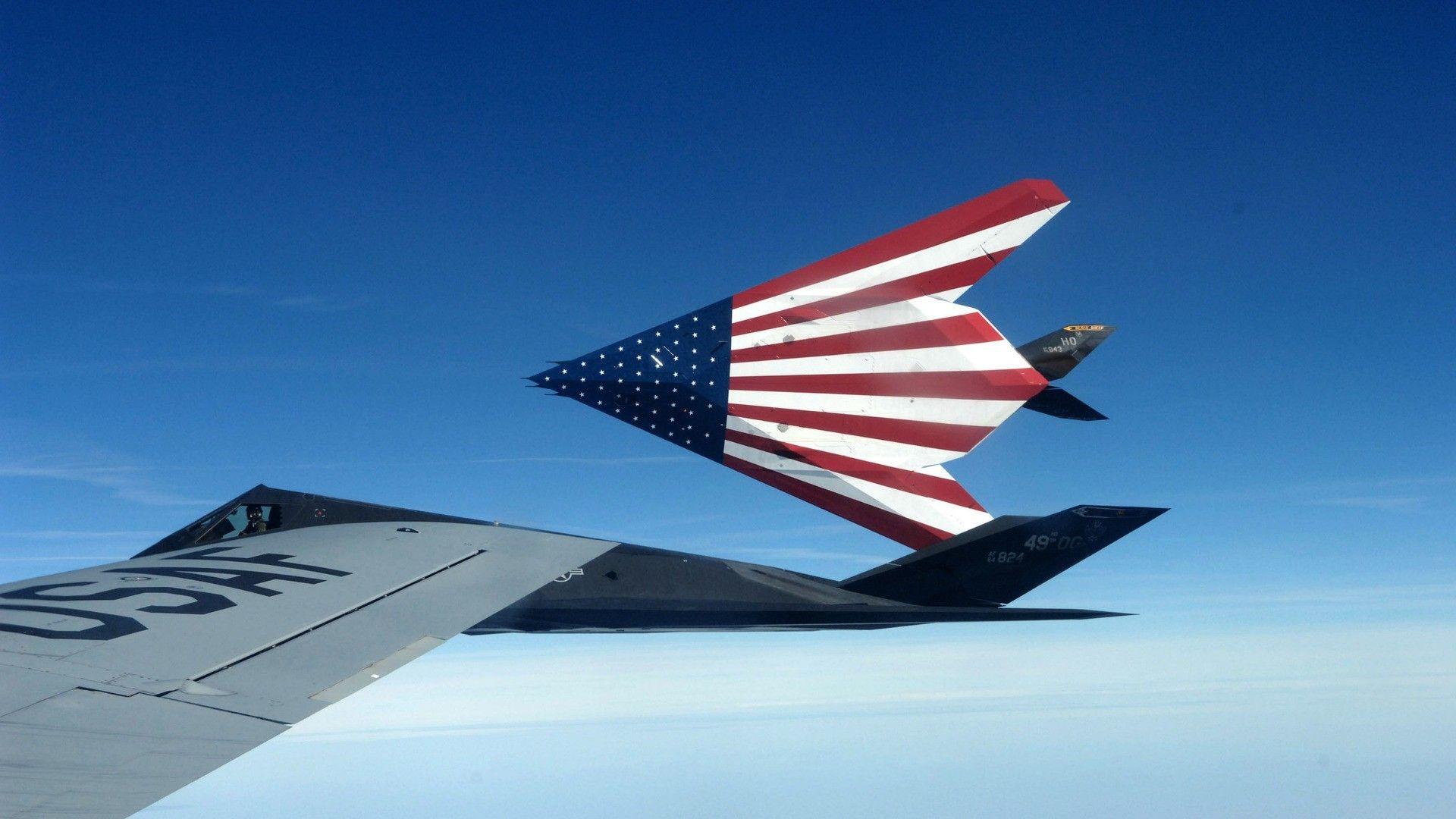 Air Force Lockheed F 117 Nighthawk Aviation Redneck Wallpaper