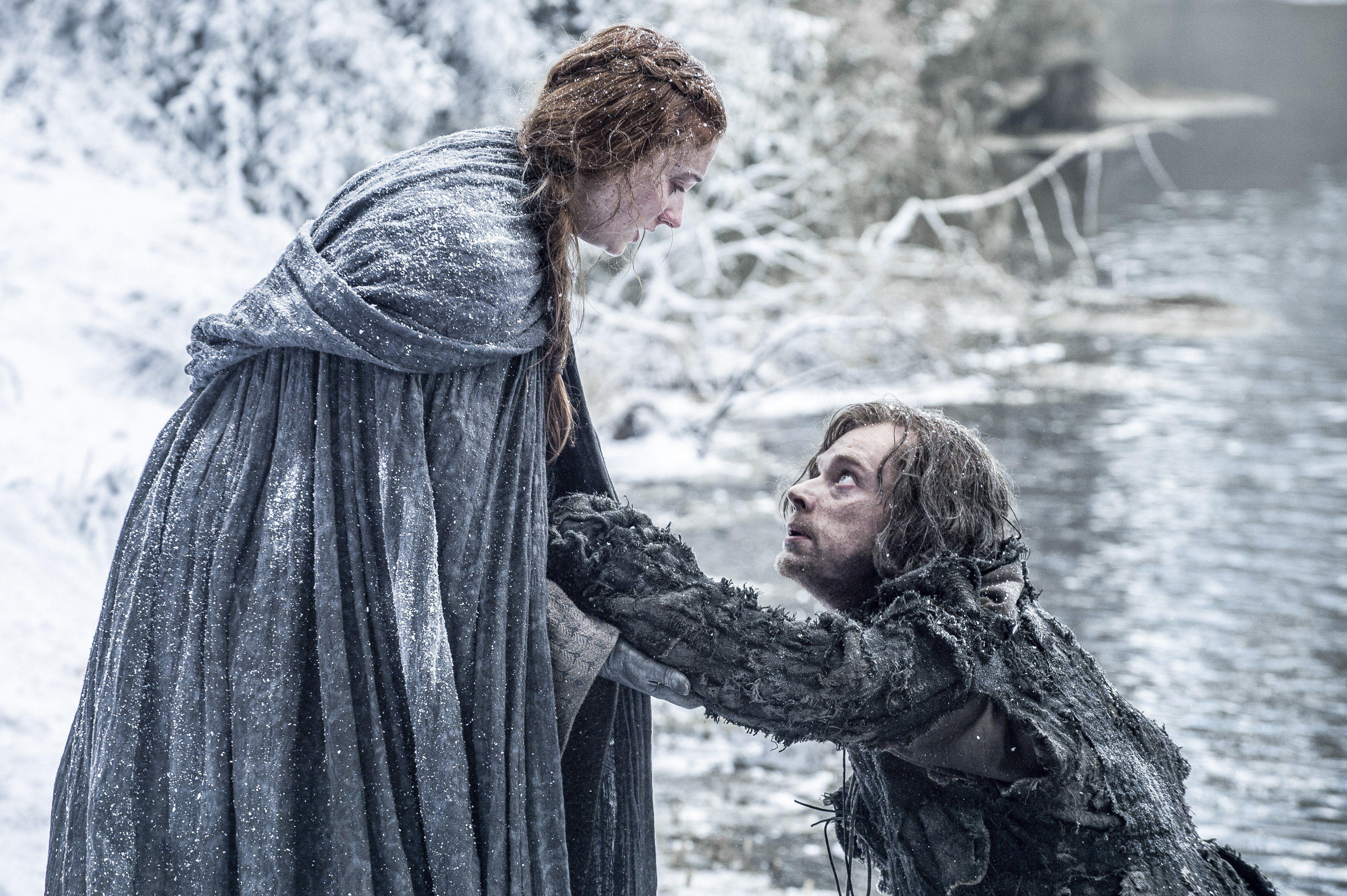 Sansa Stark And Theon Greyjoy. Tv Shows HD 4k Wallpaper