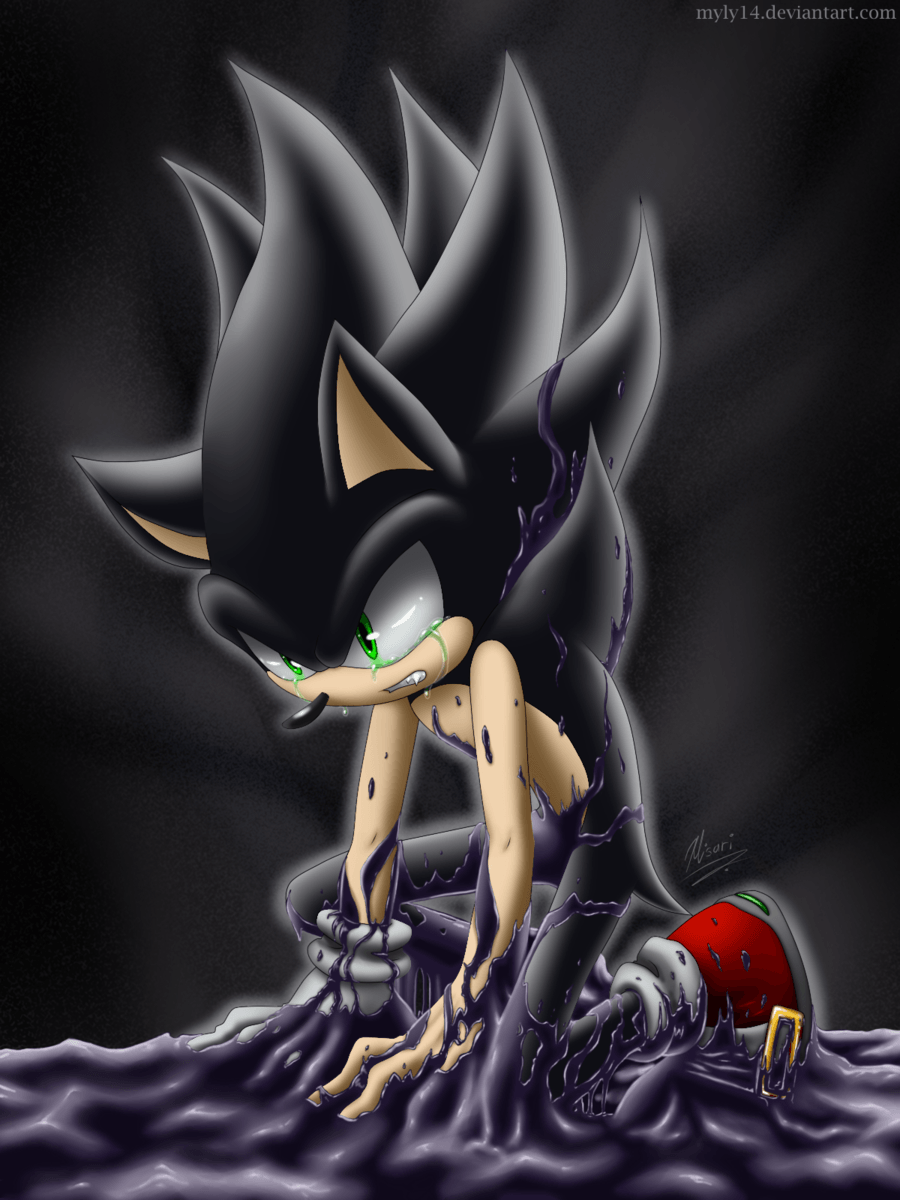 Badass Dark Sonic Wallpaper