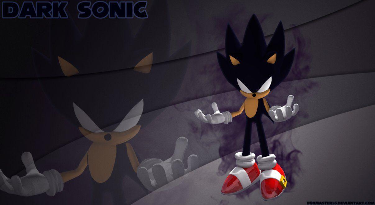 Download Iconic Dark Sonic Model Wallpaper