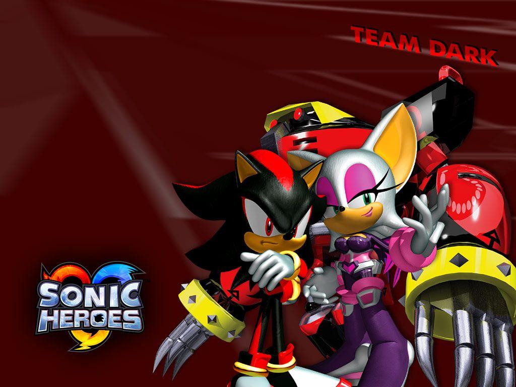 Team Dark wallpaper from Sonic Heroes. Sonic Heroes Teams