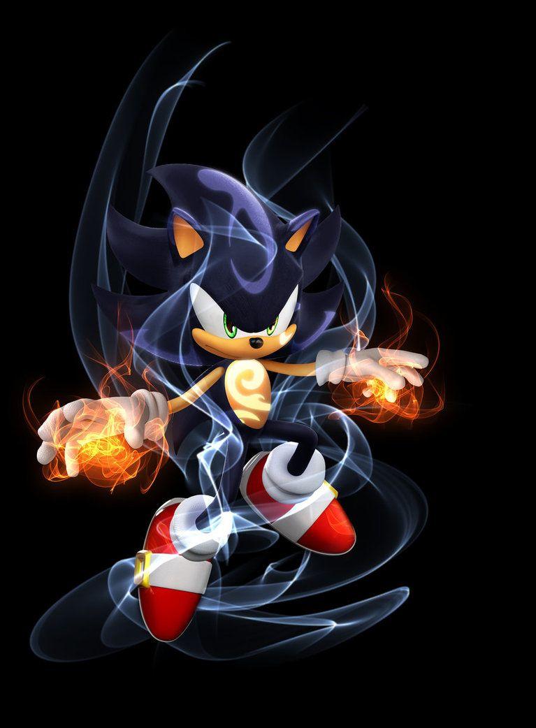 Dark Super Sonic Wallpaper