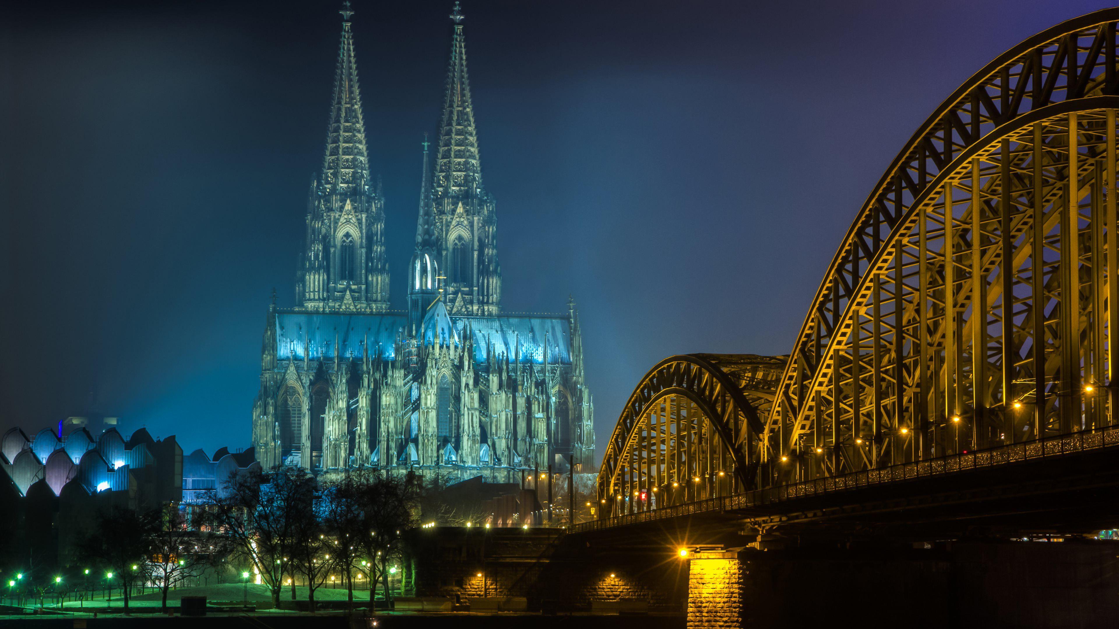 Cologne Cathedral 4k Ultra HD Wallpaper