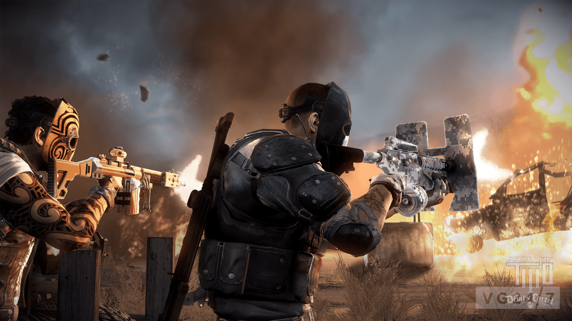 Army of Two: The Devil's Cartel videos show gameplay, Big Boi