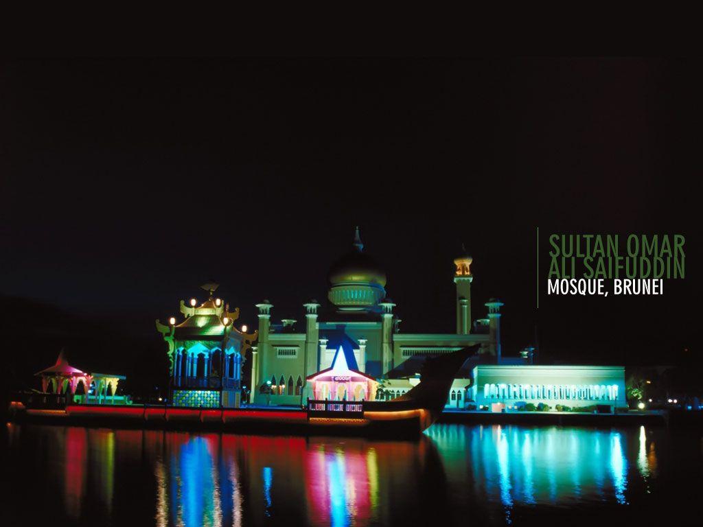 Omar Ali Saifuddin Mosque Brunei And Islamic Laws