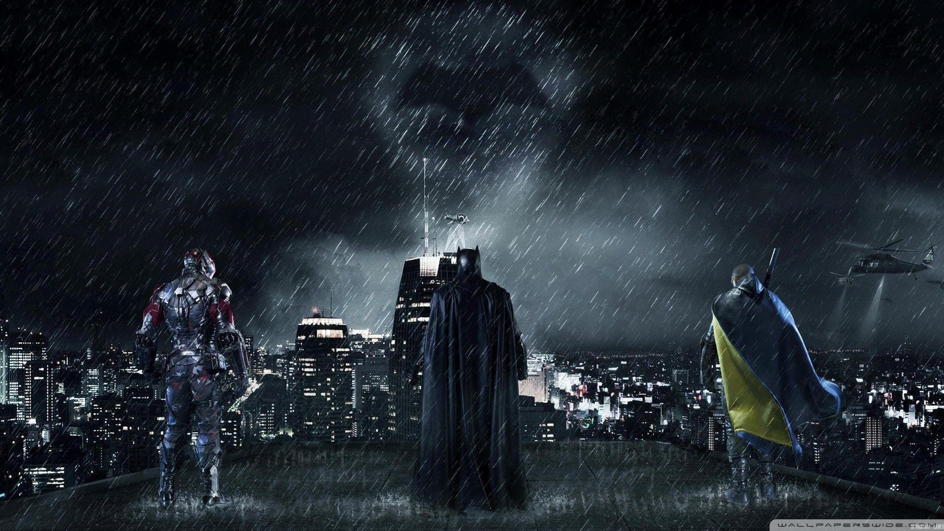 Batman Gotham City HD desktop wallpaper, High Definition