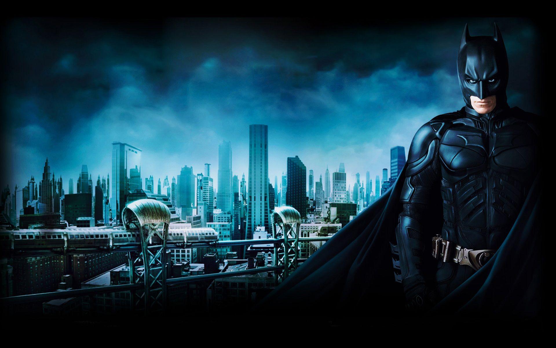 Batman 3 Gotham City Wallpaper