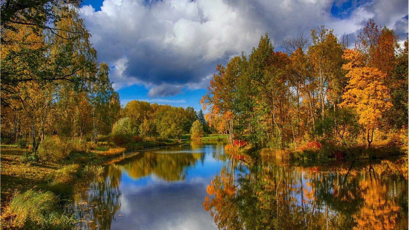 Lakes: First Day Fall Autumn Reflection Nature Shots Lake Mountain