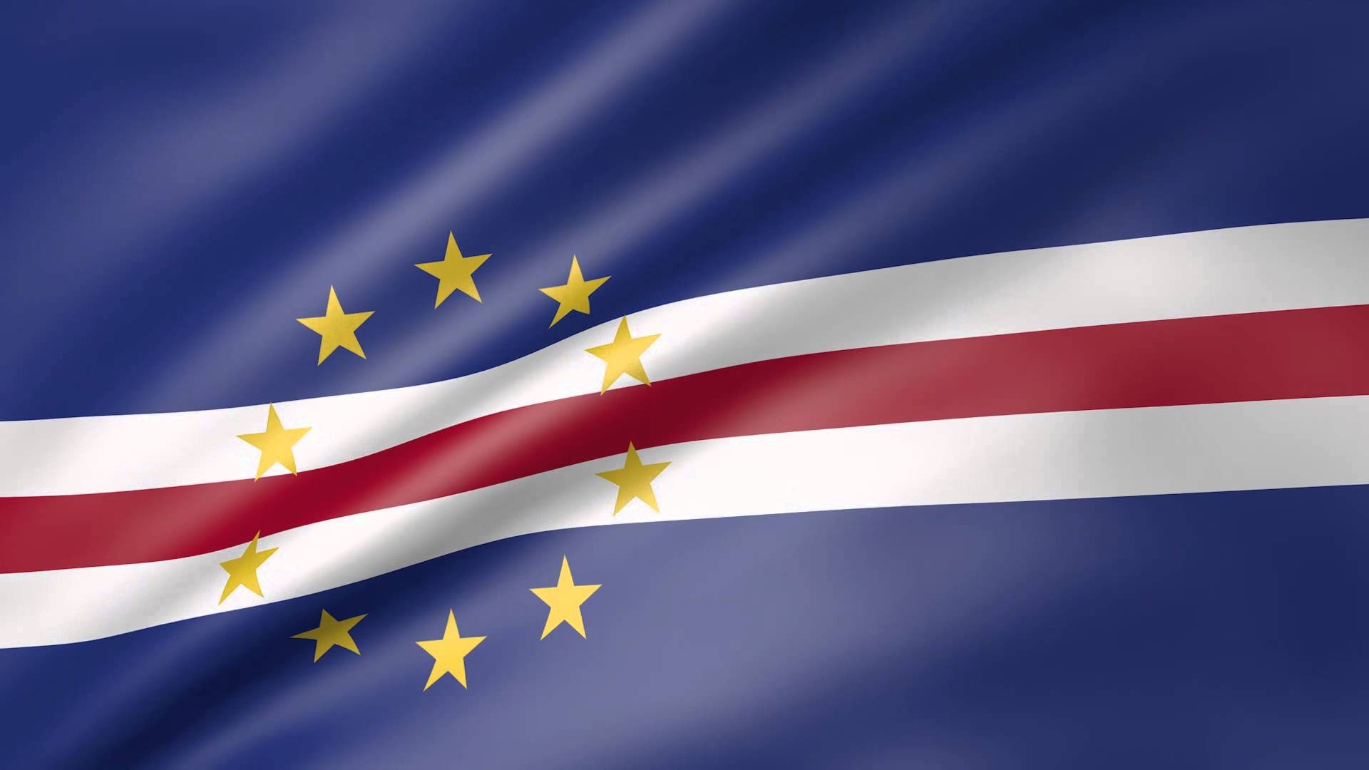 Cape Verde Animated Flag