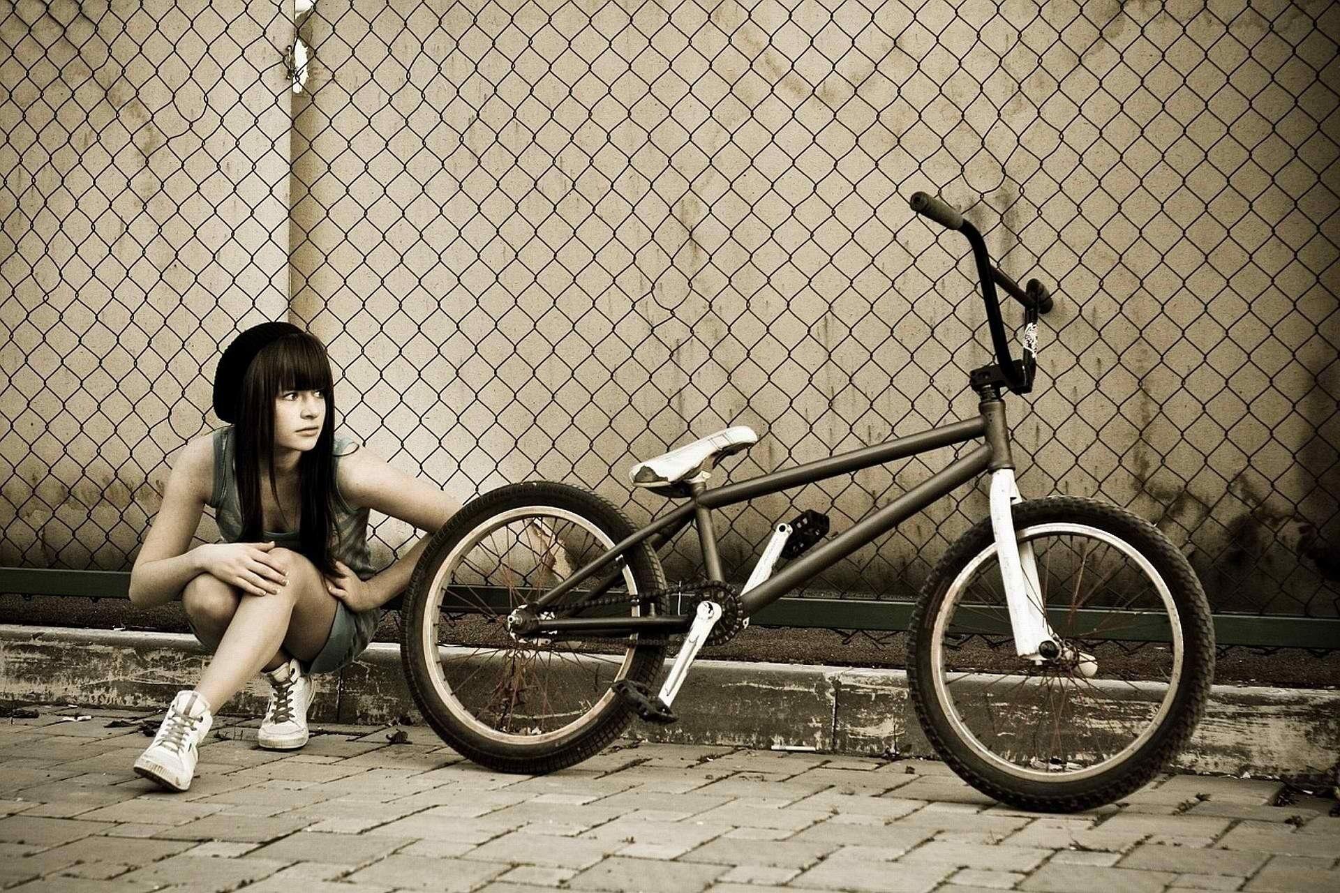 BMX Bicycles Love Girls