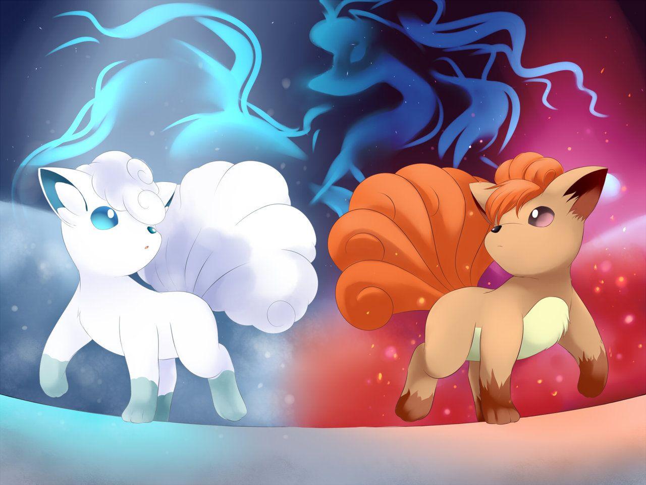 When Fire meets Ice: The path of Vulpix by YomiTrooper.