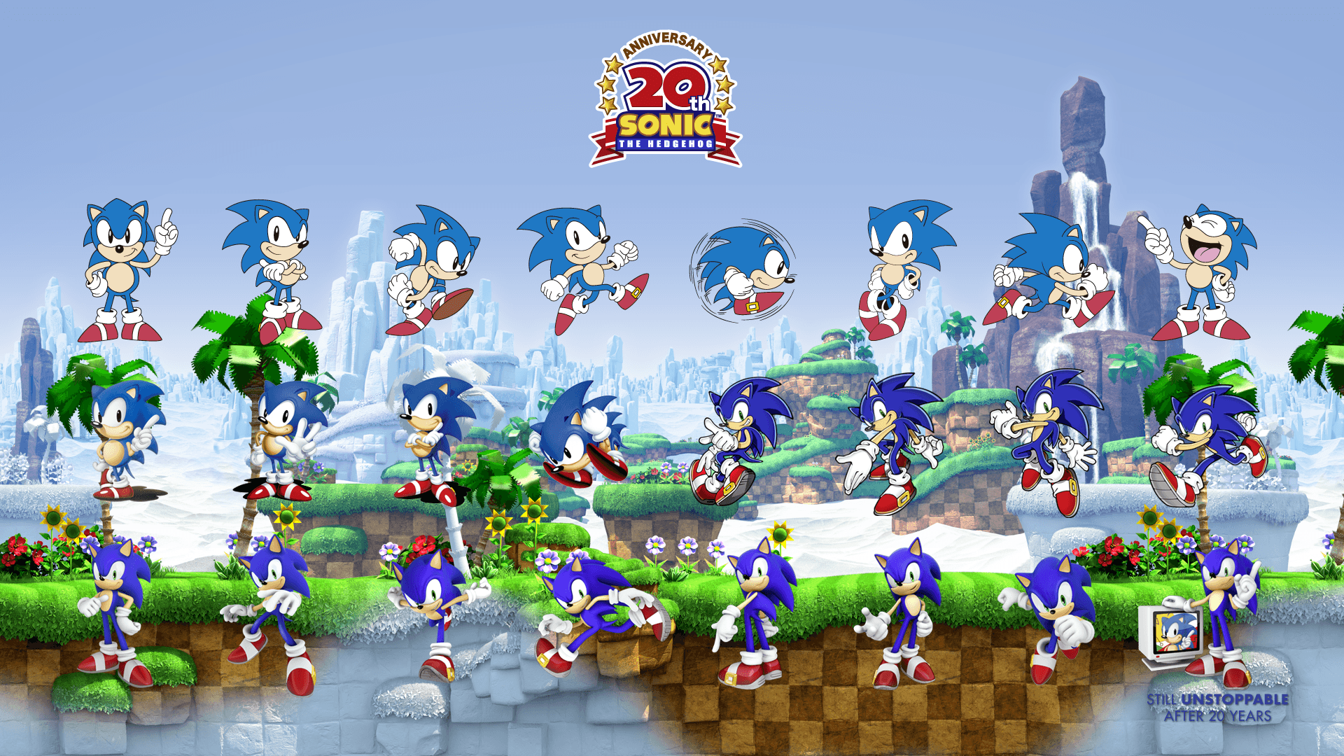 sonic generations wallpaper