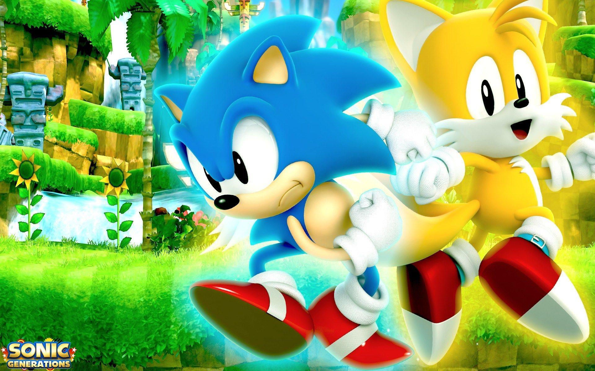 sonic generations wallpaper and background