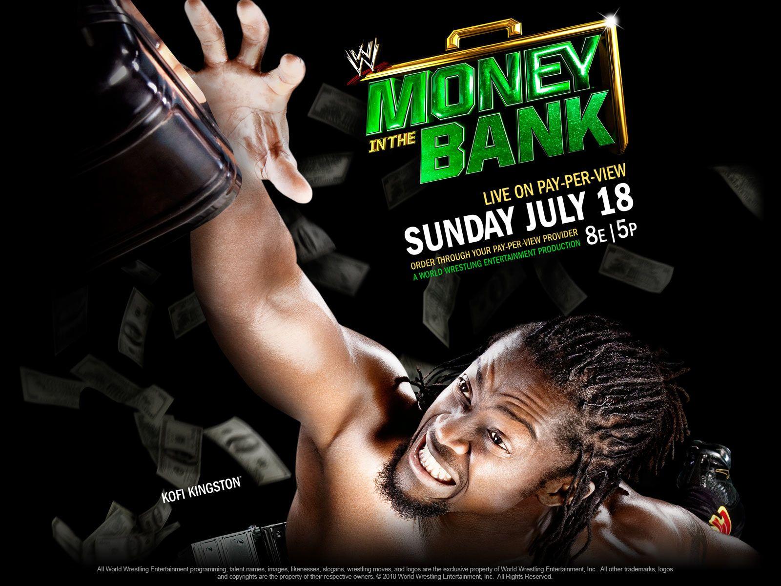 Money In The Bank 2010 WWE PPV with Kofi Kingston
