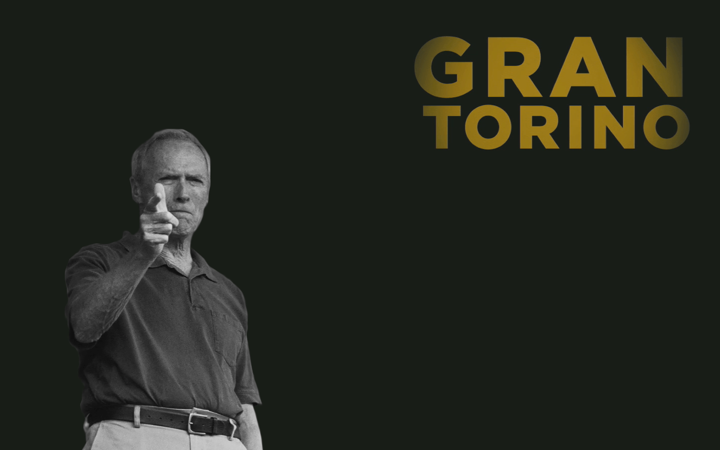 A simple Gran Torino wallpaper