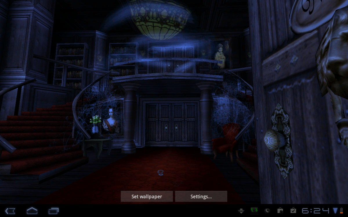 Android Wallpaper Review: Haunted House HD