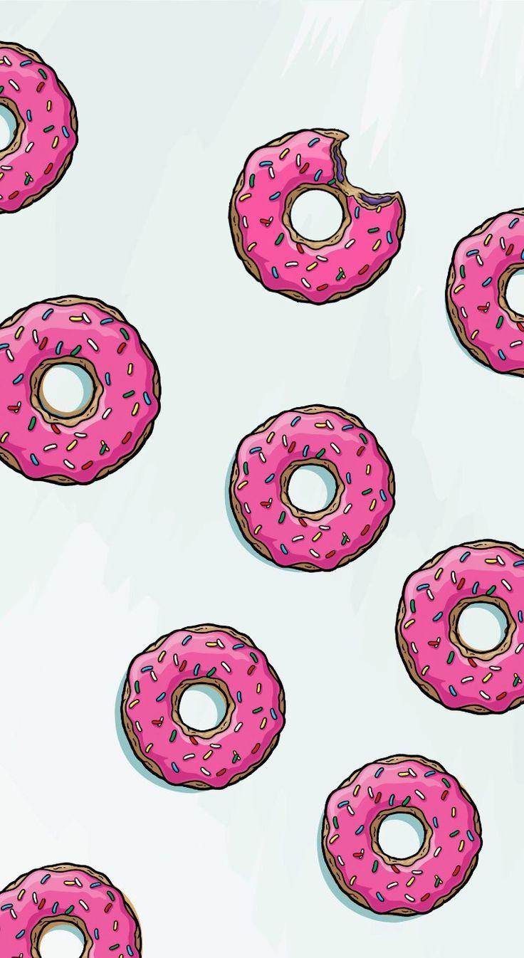 The best Donut background ideas. Pretty iphone