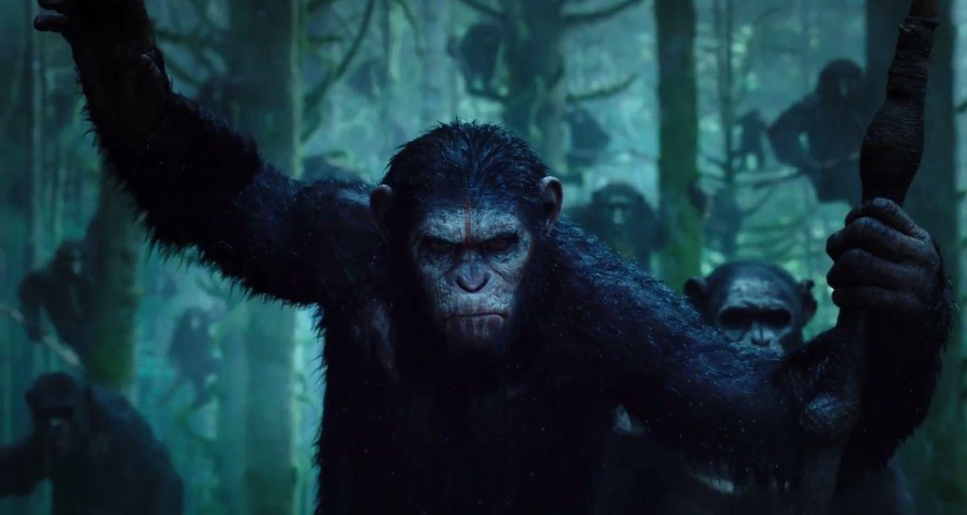 Dawn Of The Planet Of The Apes Maurice And Caesar