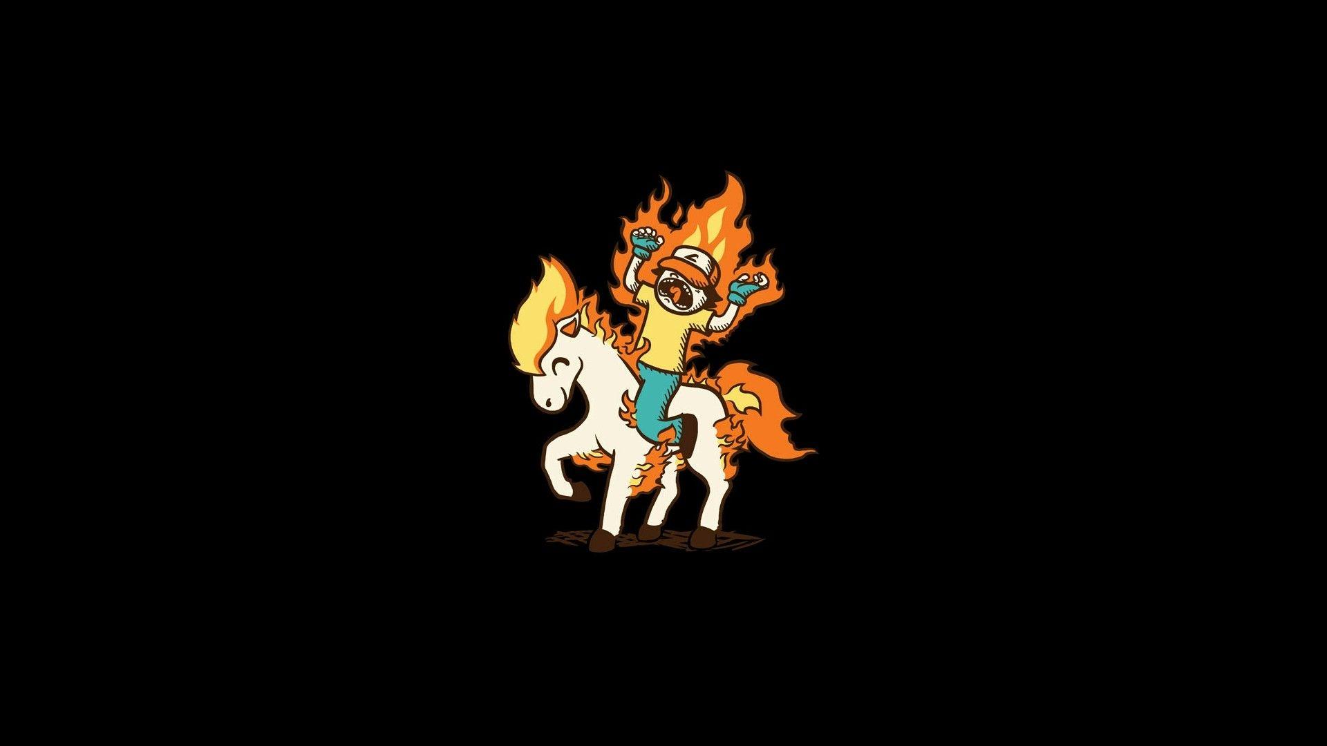 Ash #Ponyta - #Pokemon [Gaming • Movies Shows • Humour] #desktop