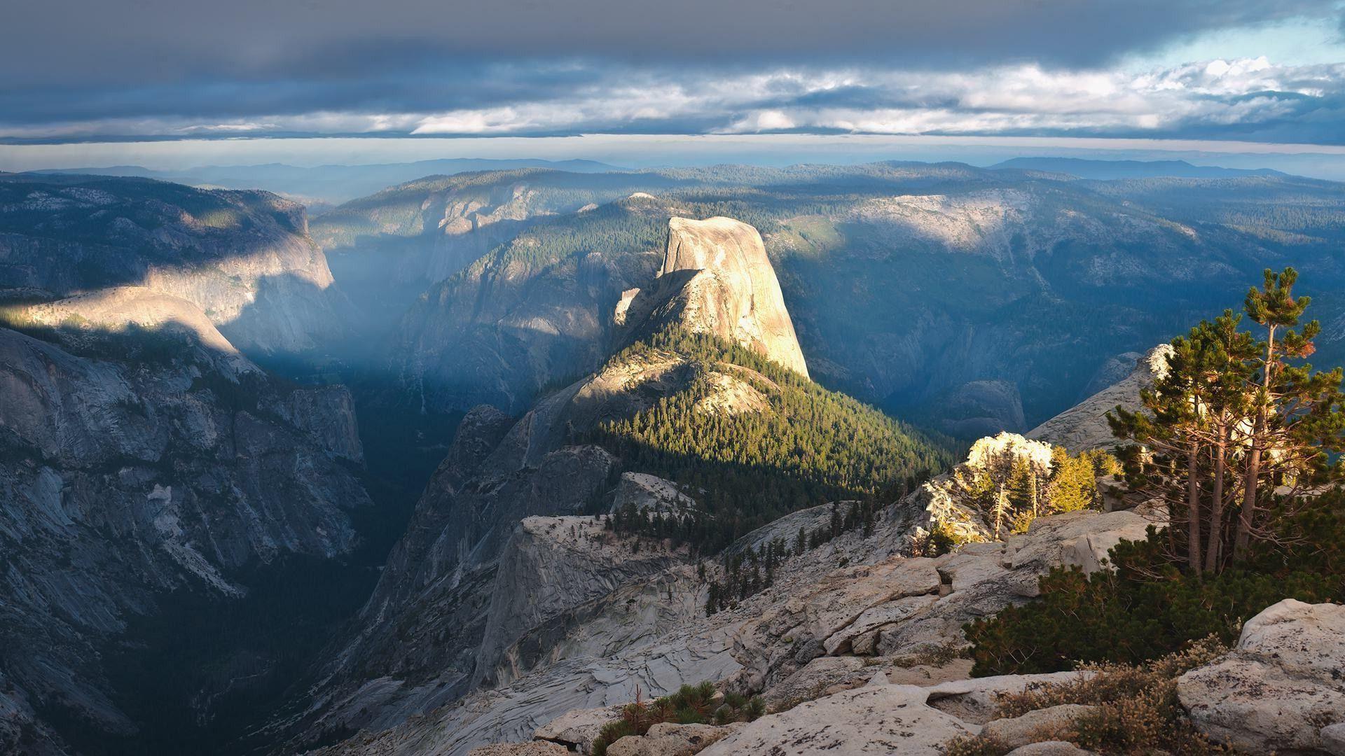 Yosemite National Park, Half Dome, Nature, Landscape, Valley