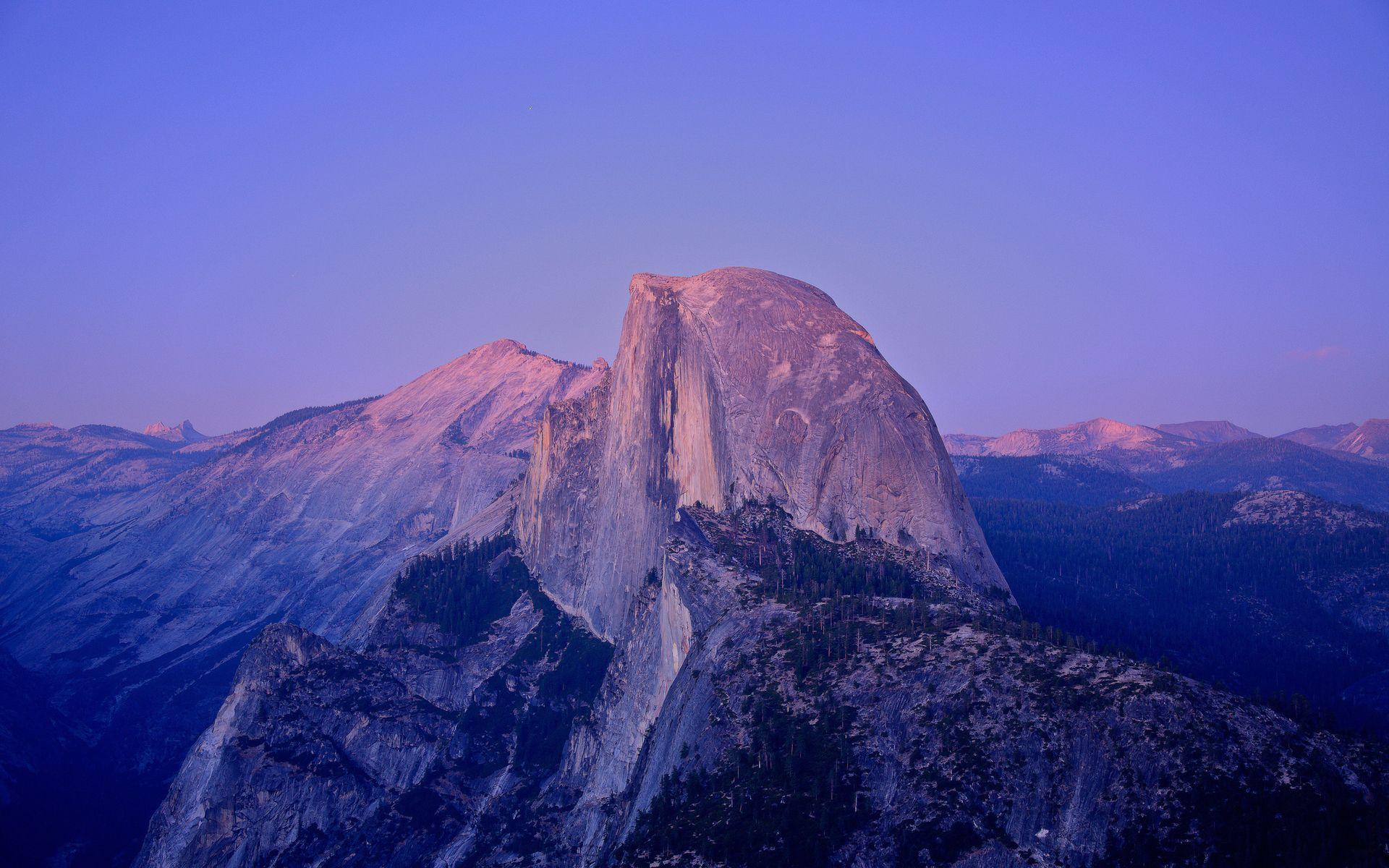 Yosemite National Park, California, USA, Half Dome Full HD