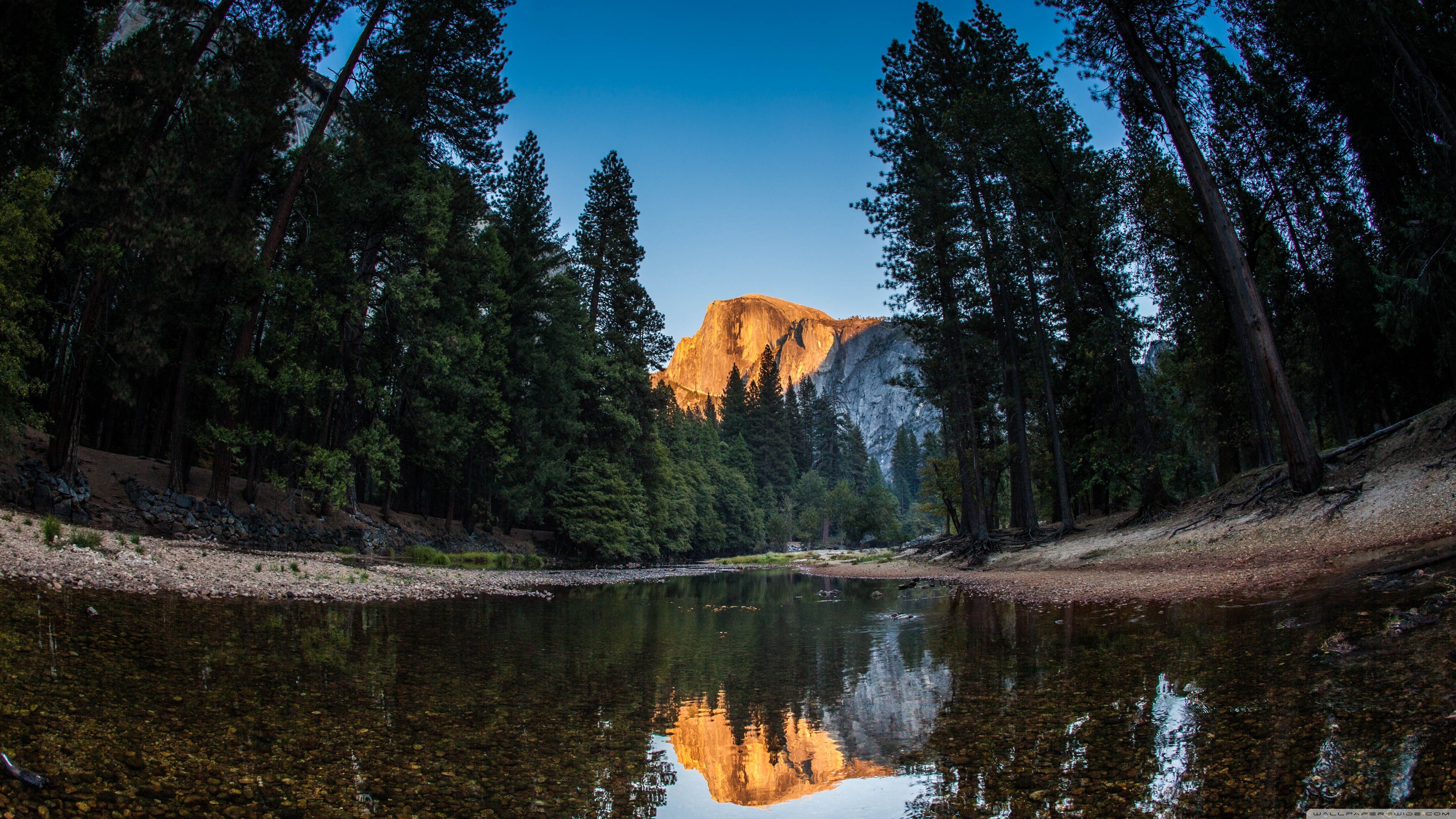 Half Dome, Yosemite National Park, California HD desktop wallpaper