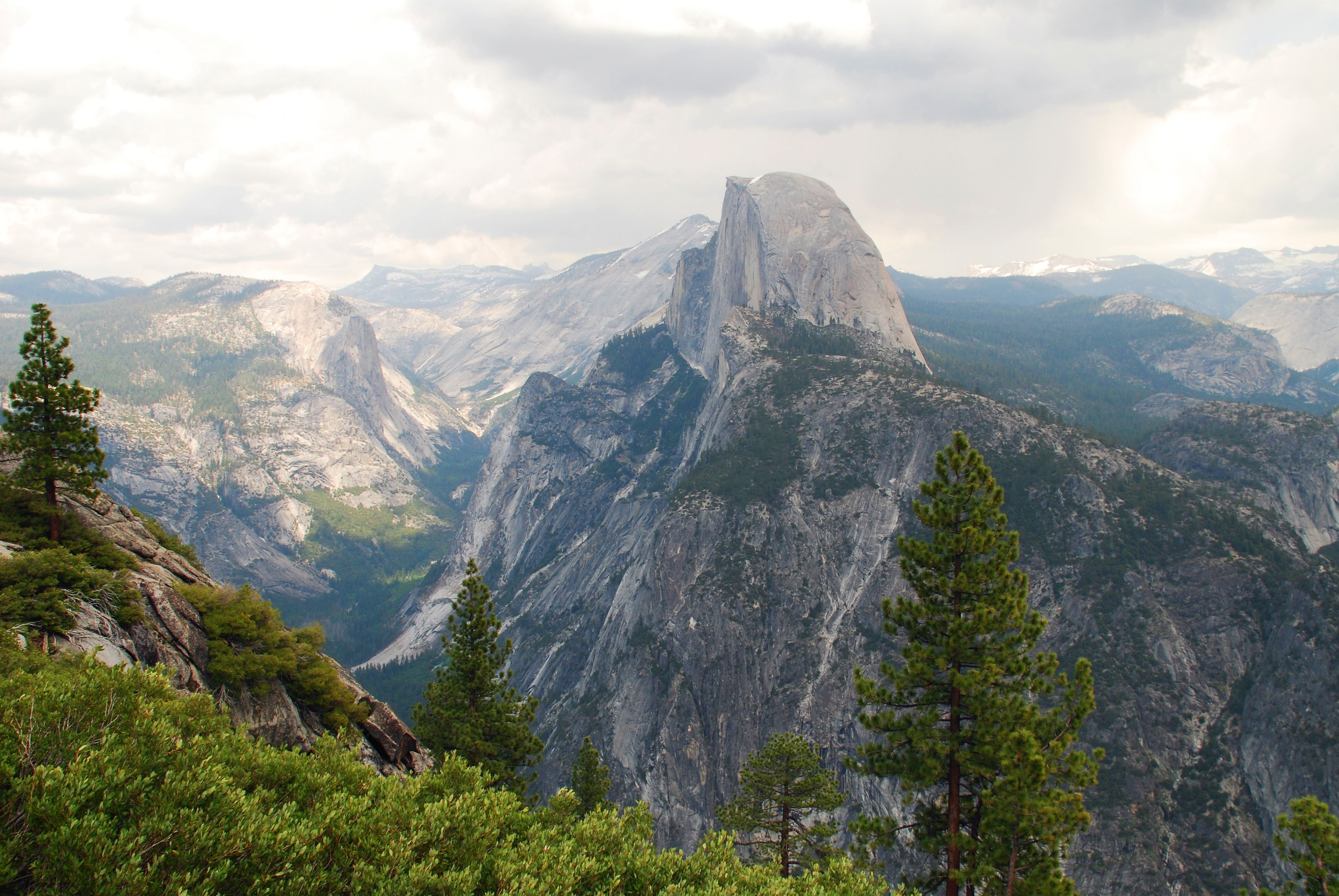 Half Dome from Glacier Point, Travel Wallpaper and