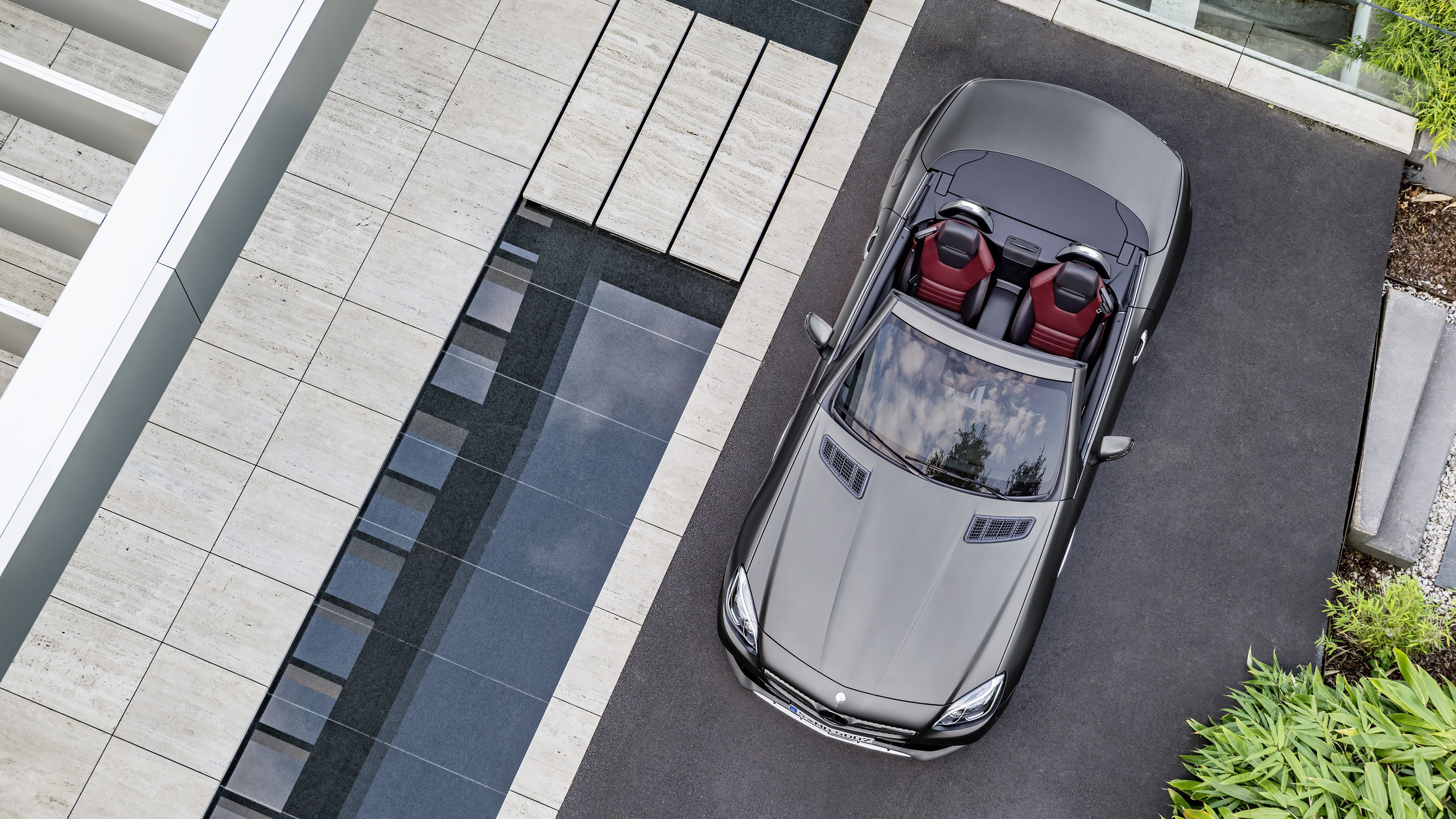 Mercedes AMG SLC 43 Passing By The Lake Wallpaper