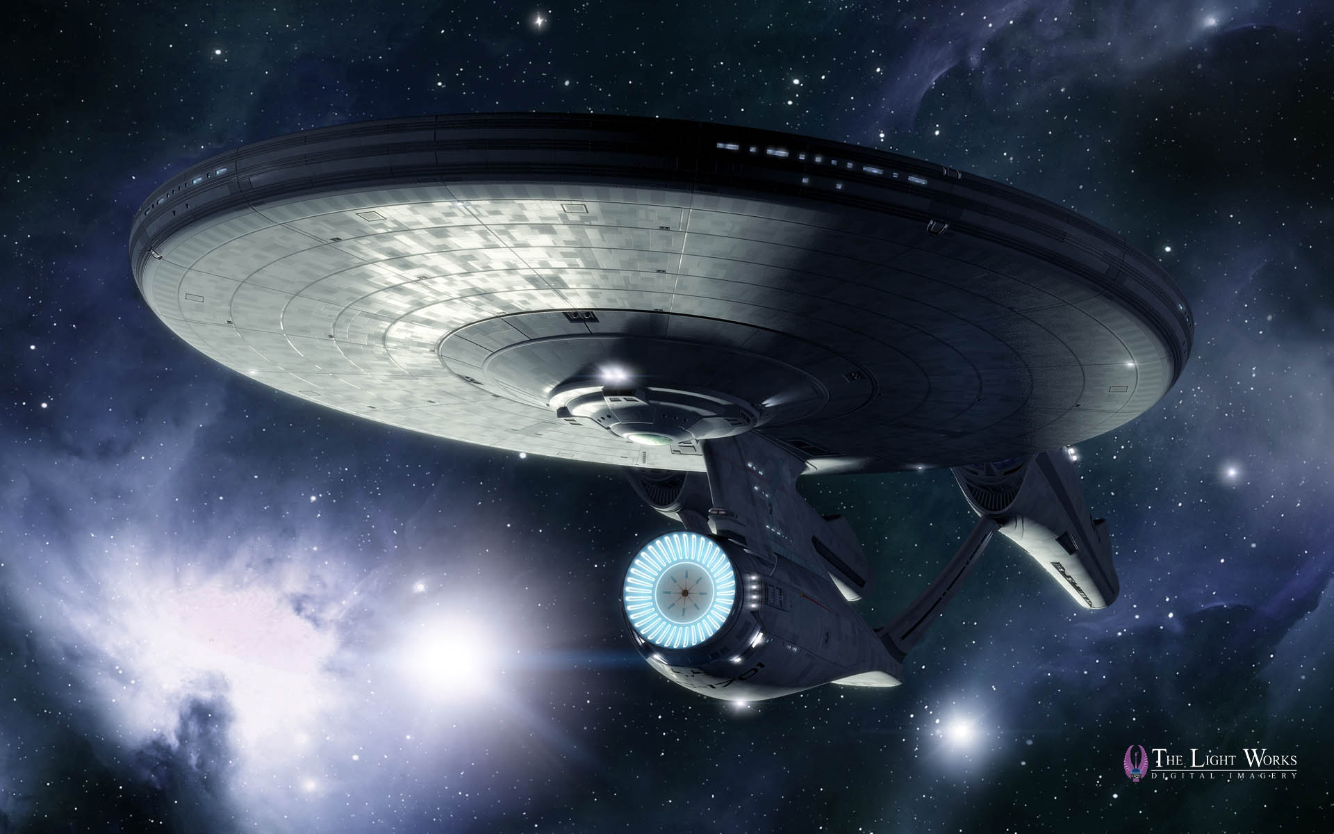 First Look at Tobias Richter's Star Trek Movie USS Enterprise Wallpaper