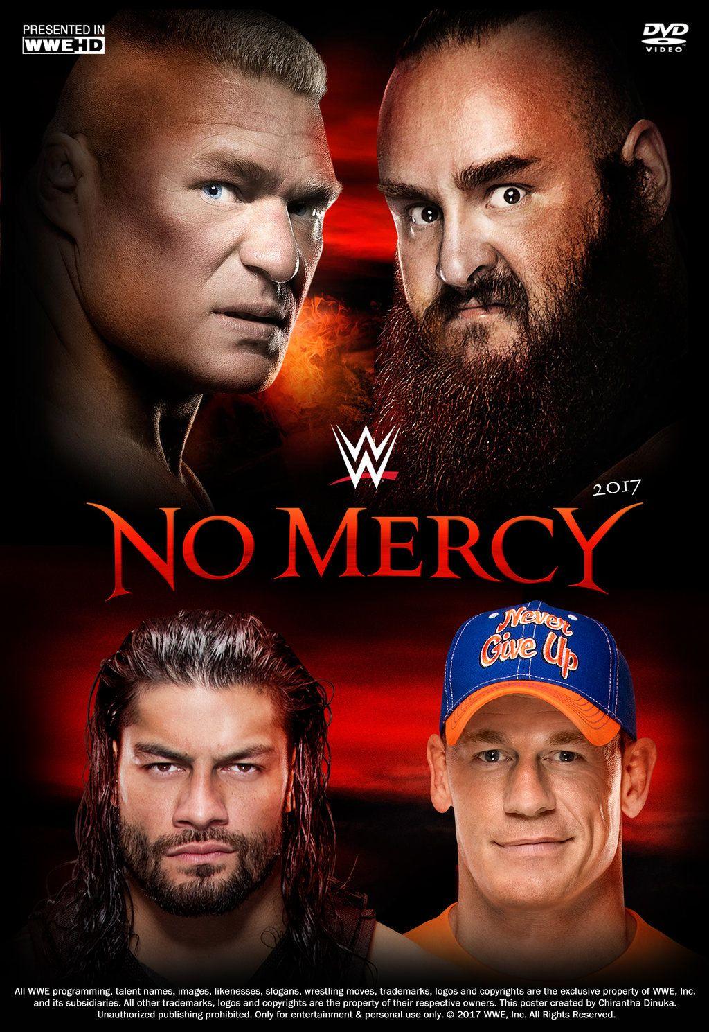 WWE No Mercy 2017 Poster