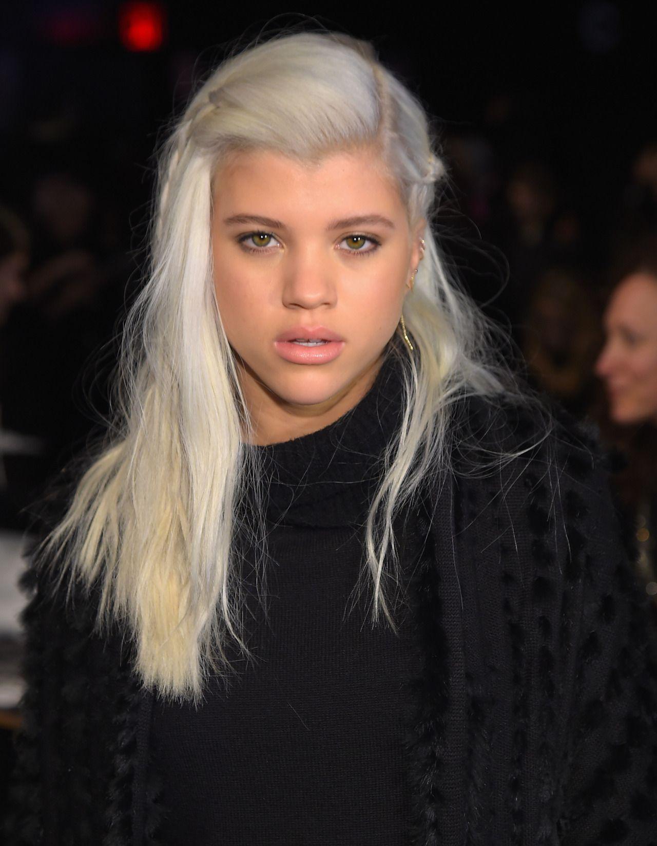 Sofia Richie Attends The DKNY Fashion Show During Mercedes Benz