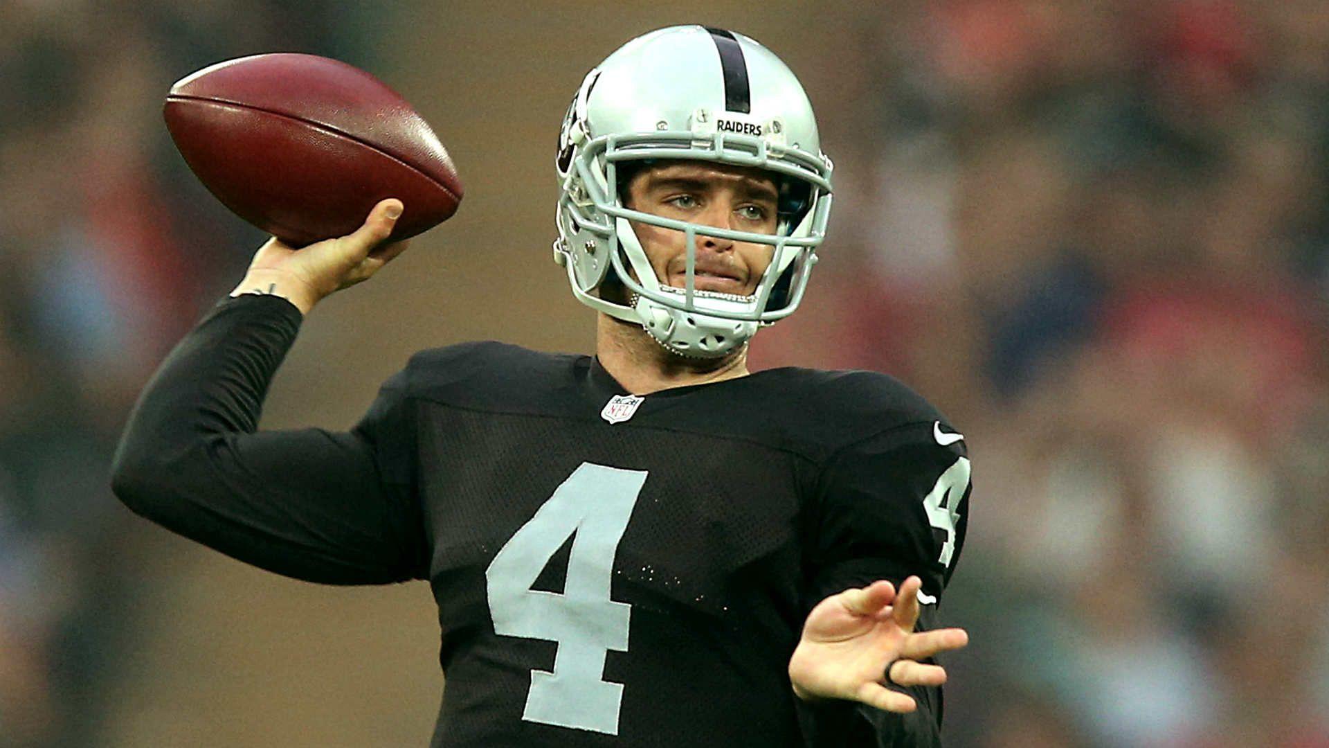 Raiders QB Derek Carr has injured finger; surgery possible. NFL