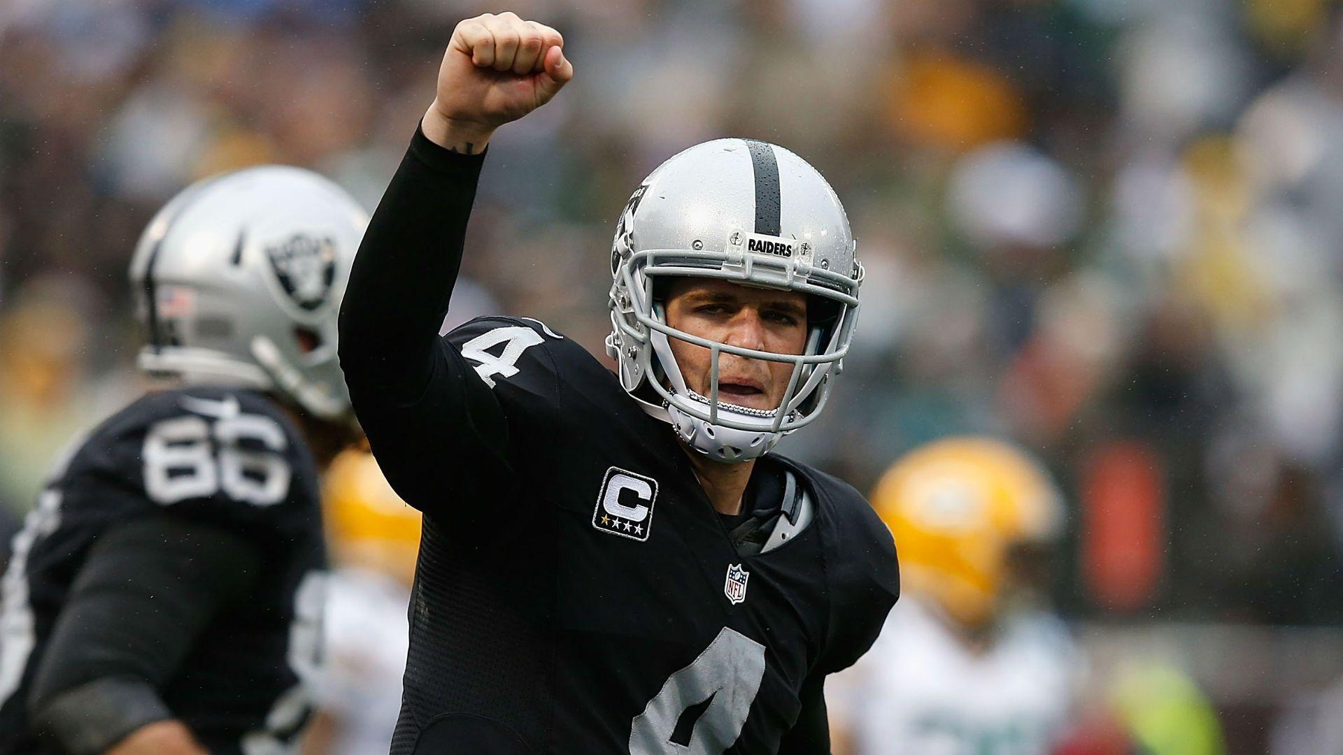 Jon Gruden loves to see the Derek Carr effect working in Oakland