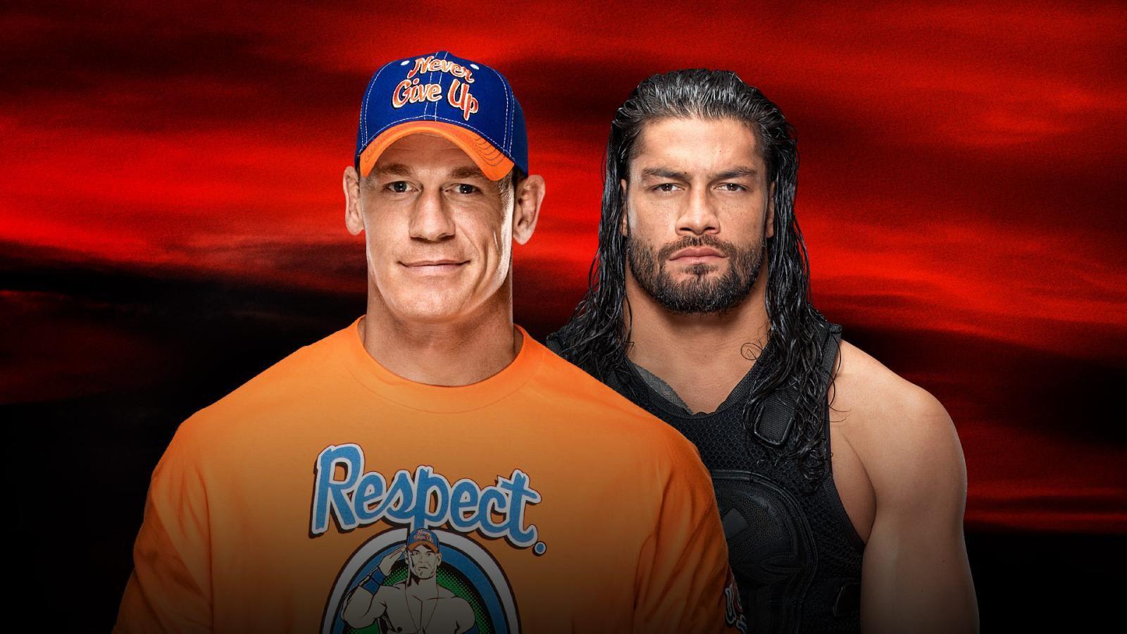 John Cena vs. Roman Reigns match set for WWE No Mercy 2017