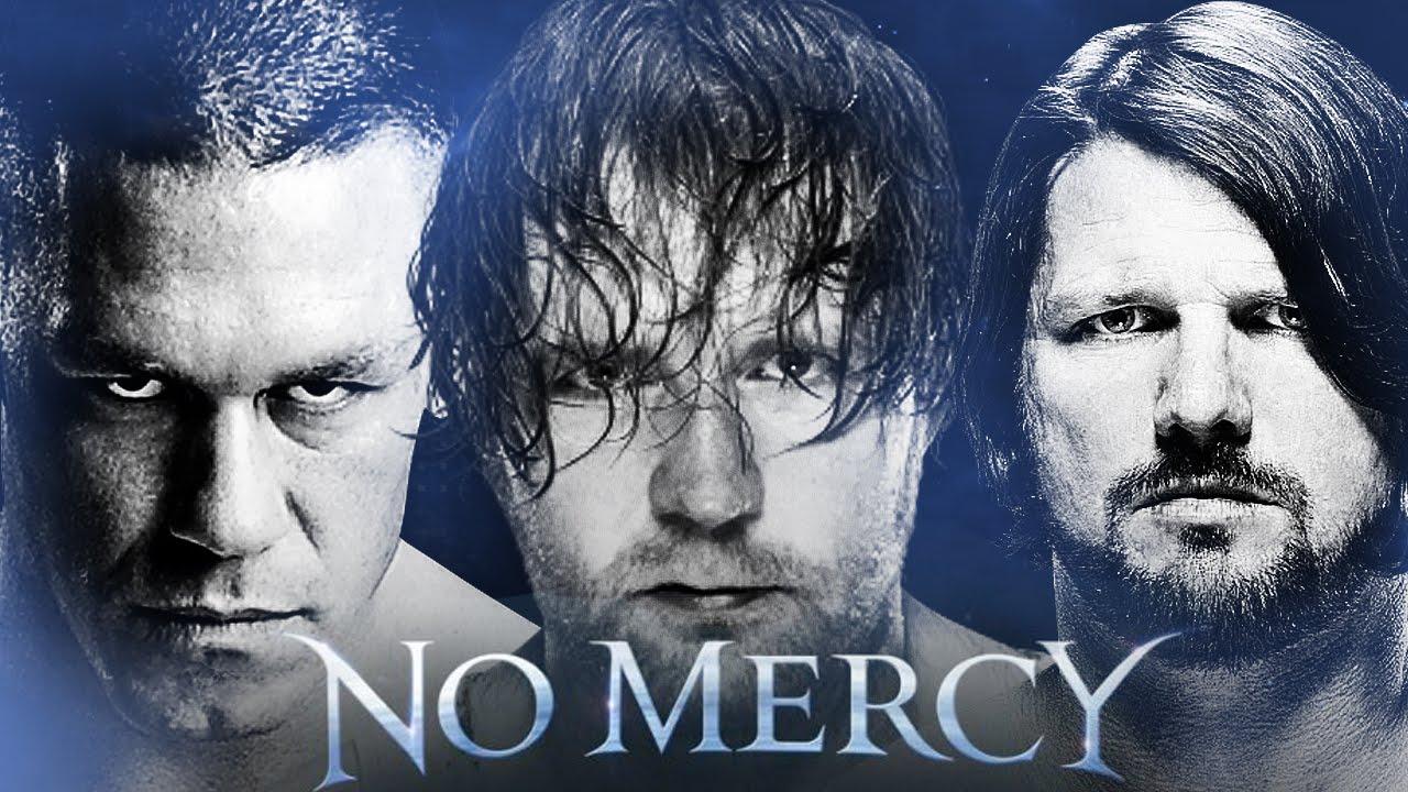 AJ Styles vs John Cena vs Dean Ambrose Promo. No Mercy 2016