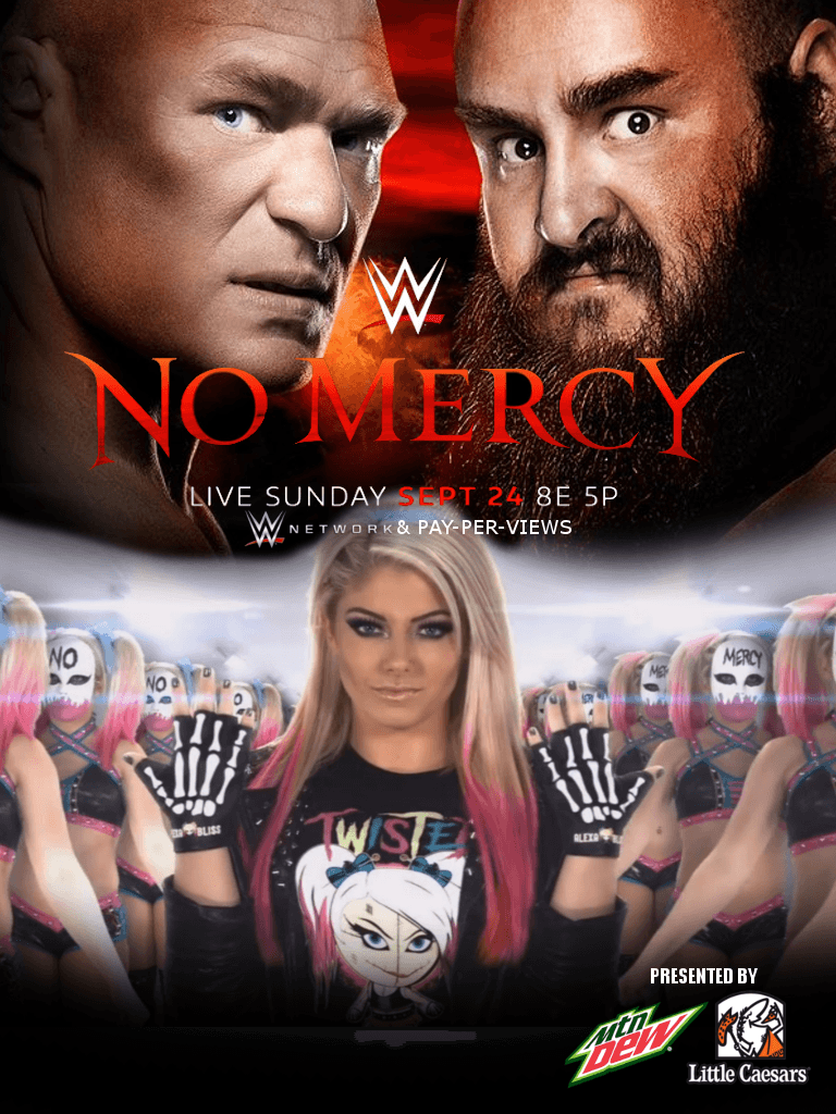 WWE No Mercy (2017) Custom Poster