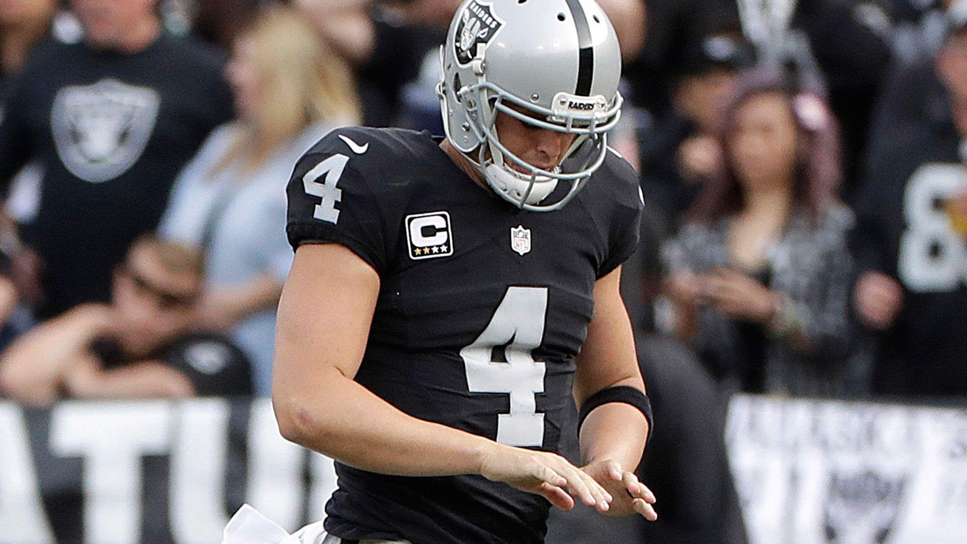 Carr: 'My finger's doing great. Thanks for asking'. NBCS Bay Area