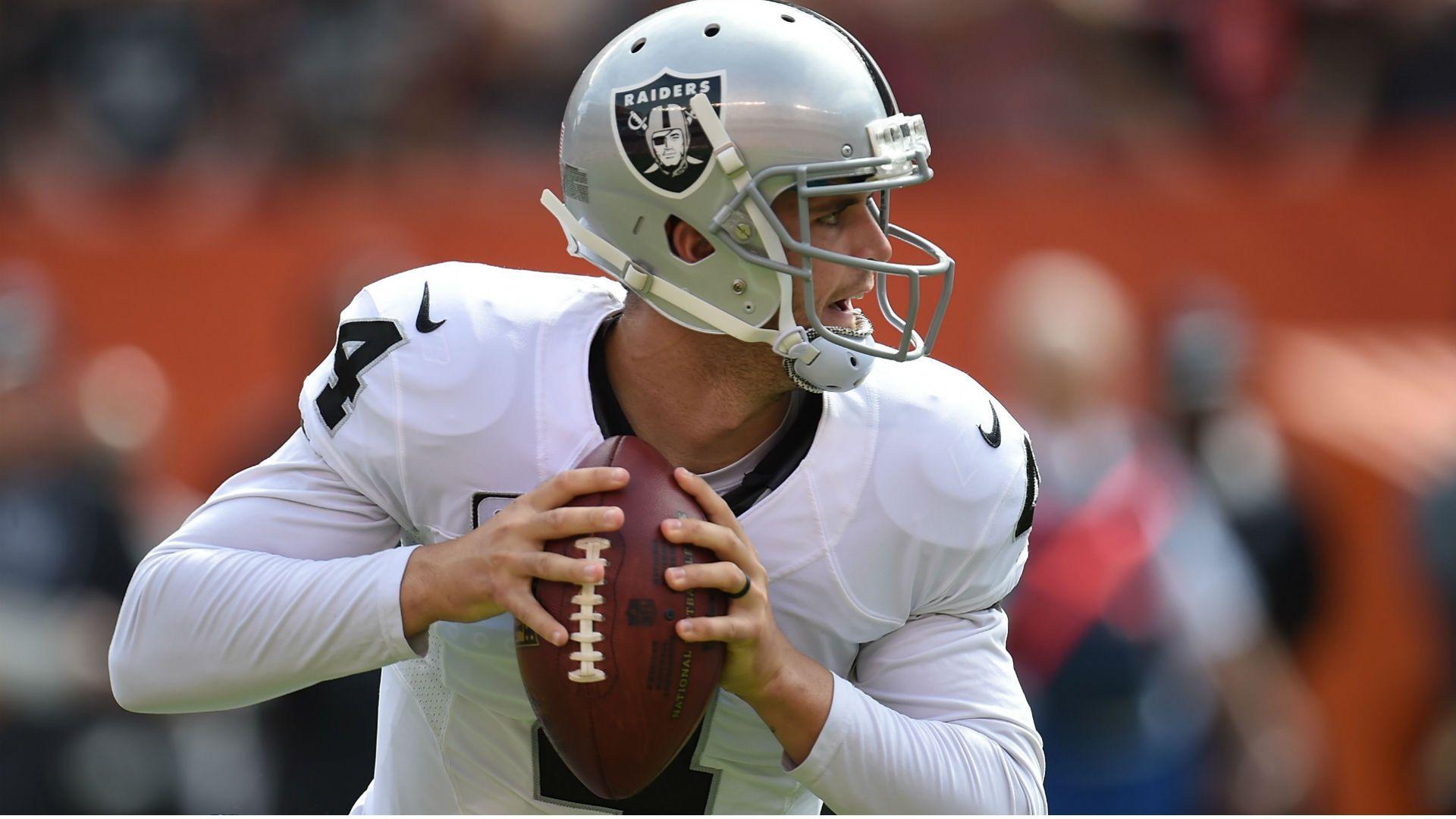 Raiders want Derek Carr and Andrew Luck to have millions of things