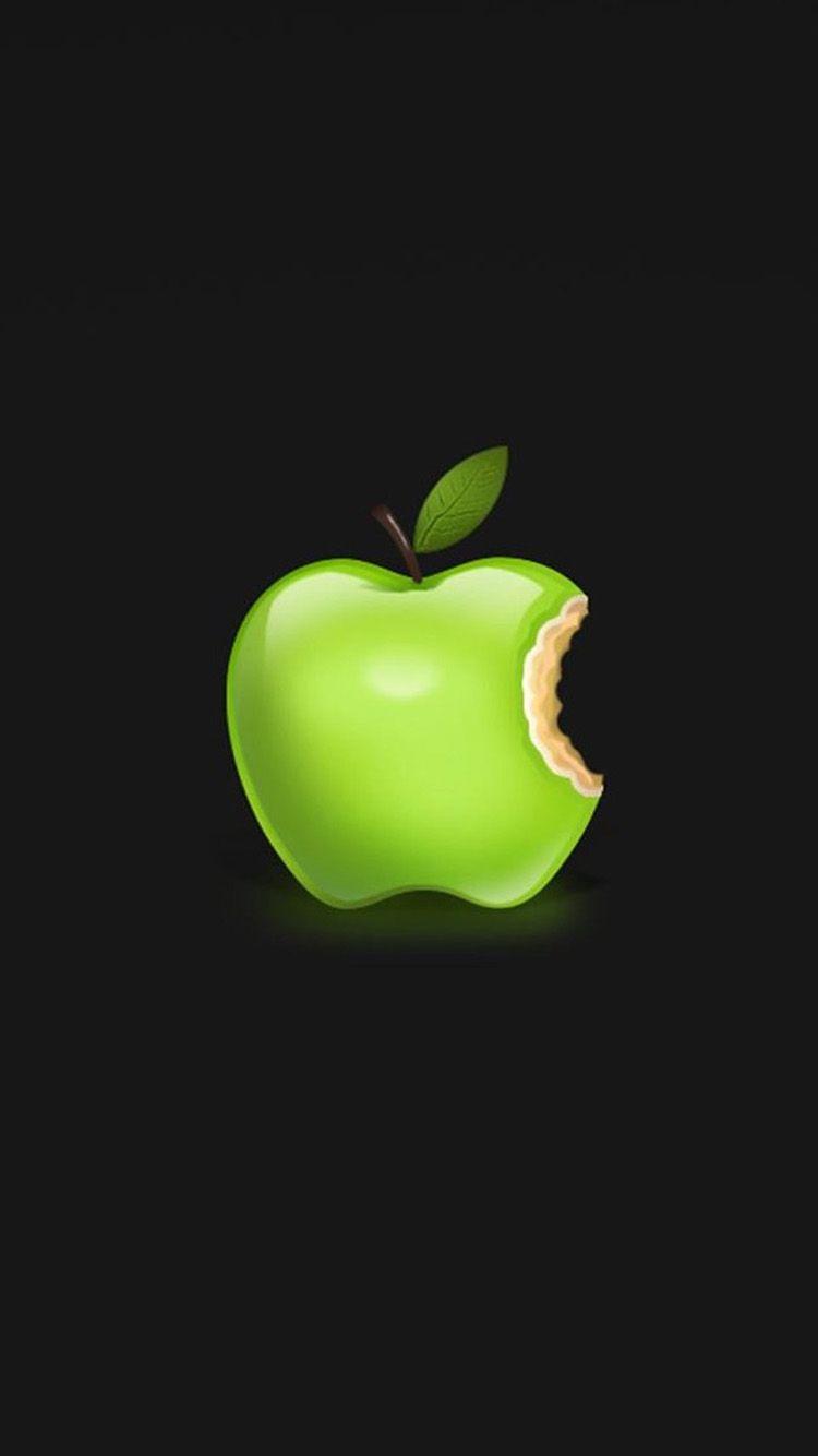 3D green apple iPhone 6 Wallpaper 6 Wallpaper