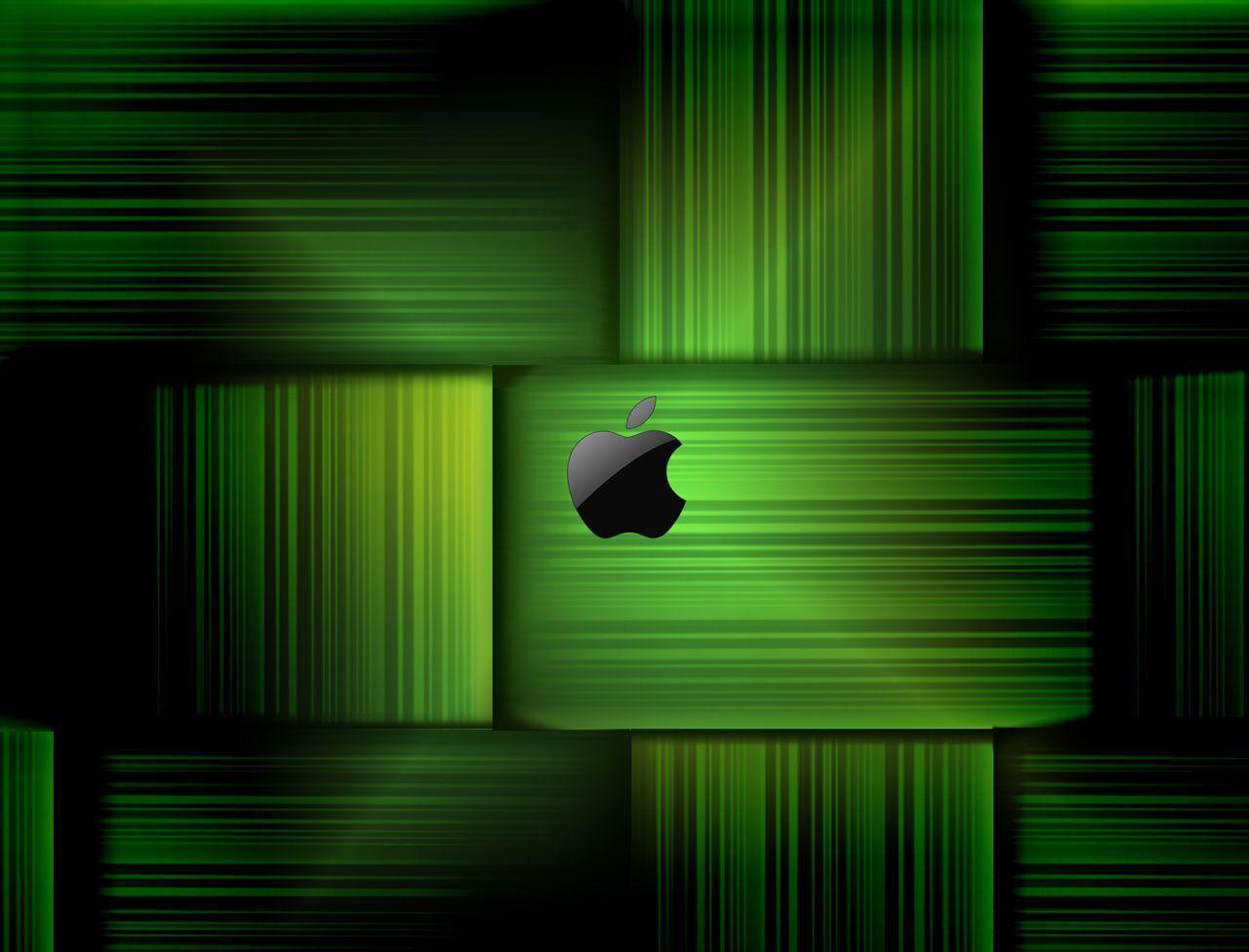 High Resolution Green Apple Wallpaper, Hajnal Dimitrov