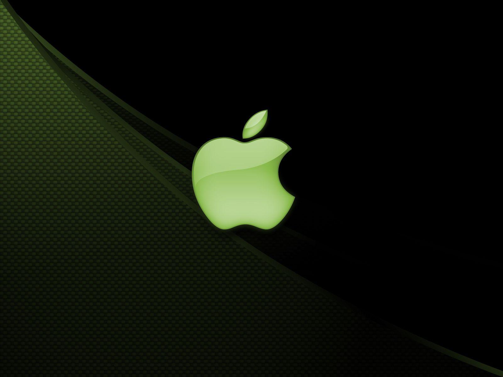 Apple Wallpaper Green