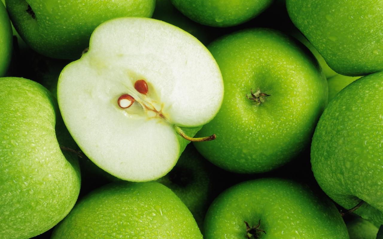 green apple wallpaper