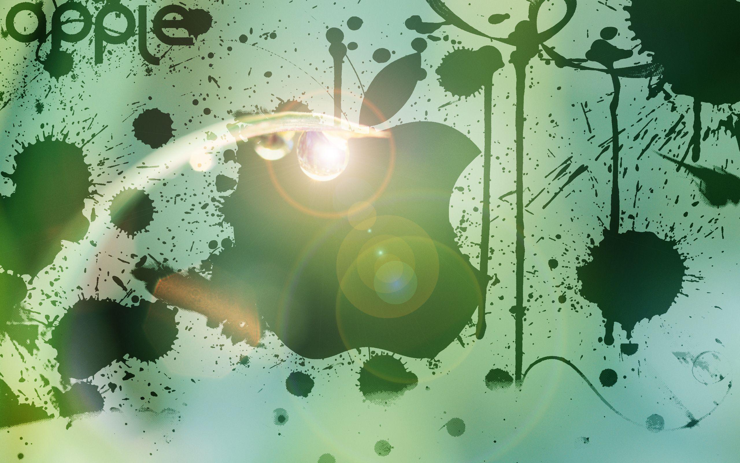 green apple wallpaper. green apple